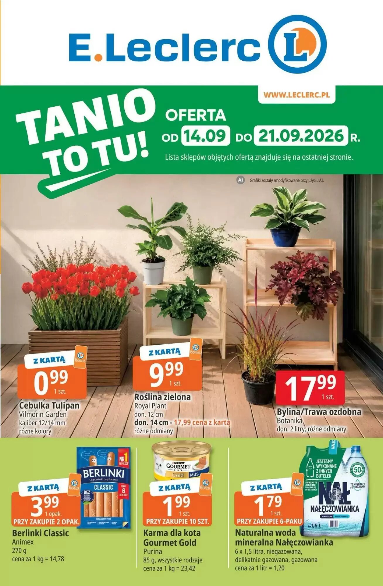 Gazetka promocyjna E.Leclerc  ważna od 14.09.2026 - Strona 1.