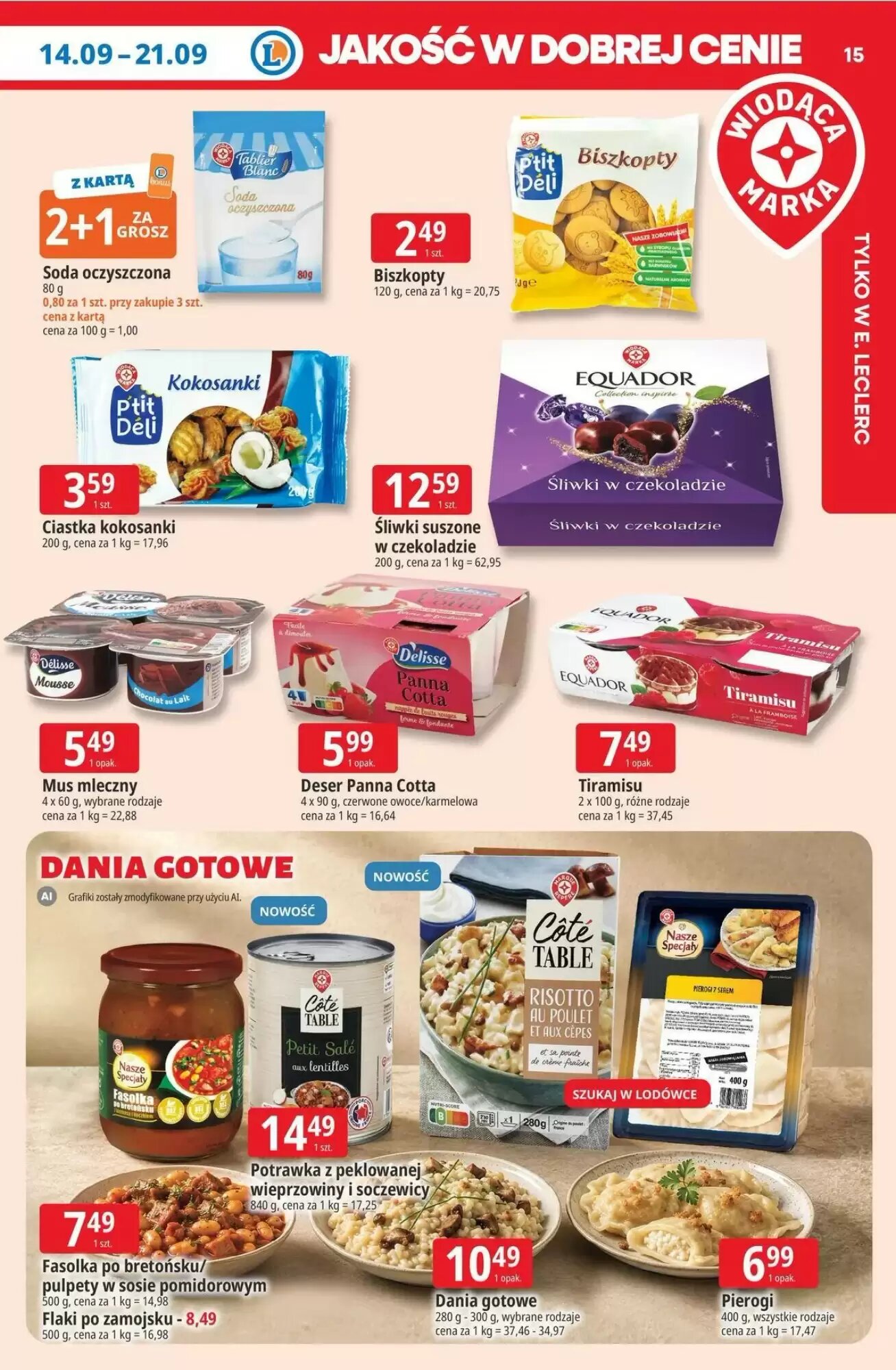 Gazetka promocyjna E.Leclerc  ważna od 14.09.2026 - Strona 15.