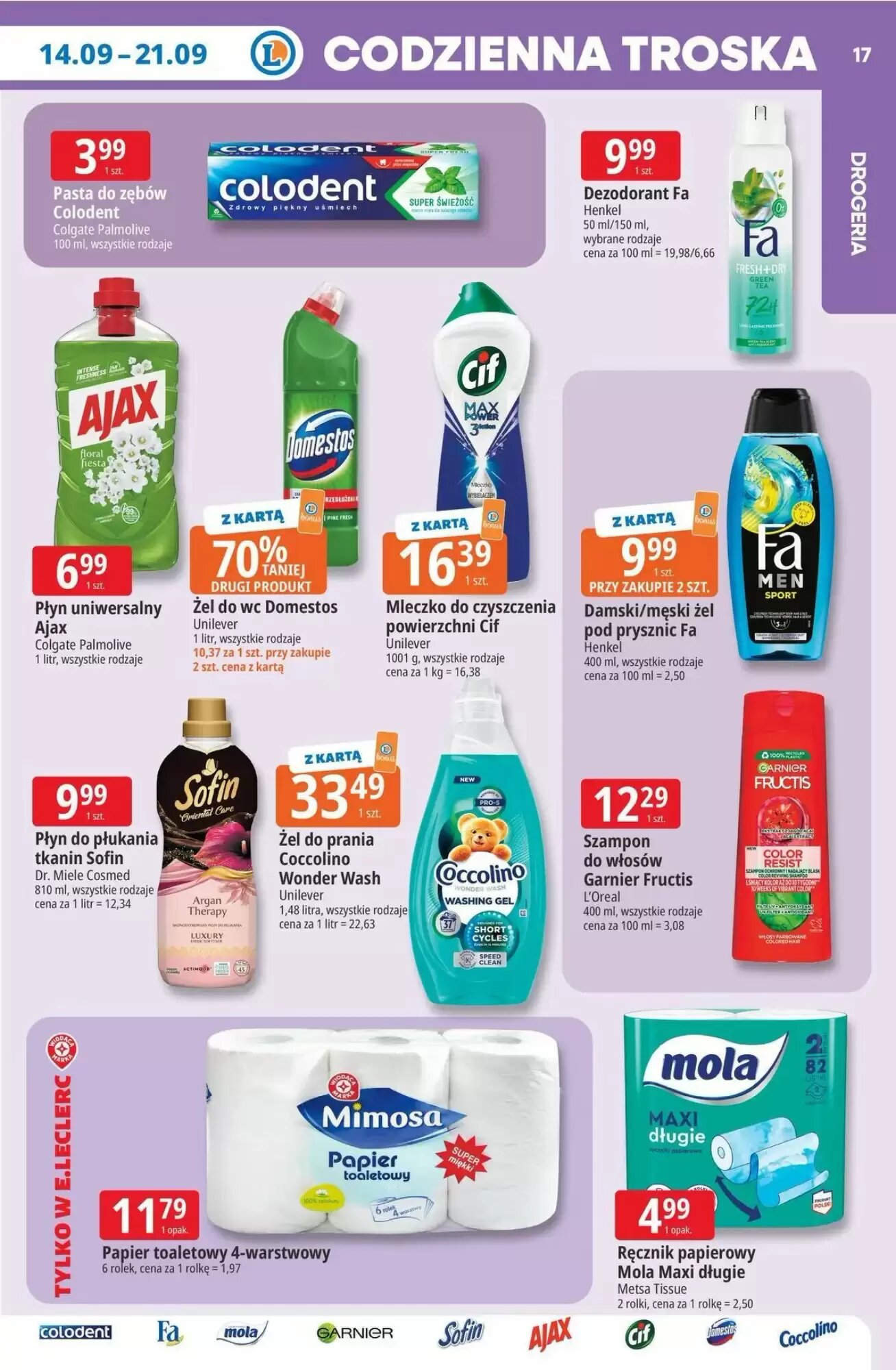 Gazetka promocyjna E.Leclerc  ważna od 14.09.2026 - Strona 17.