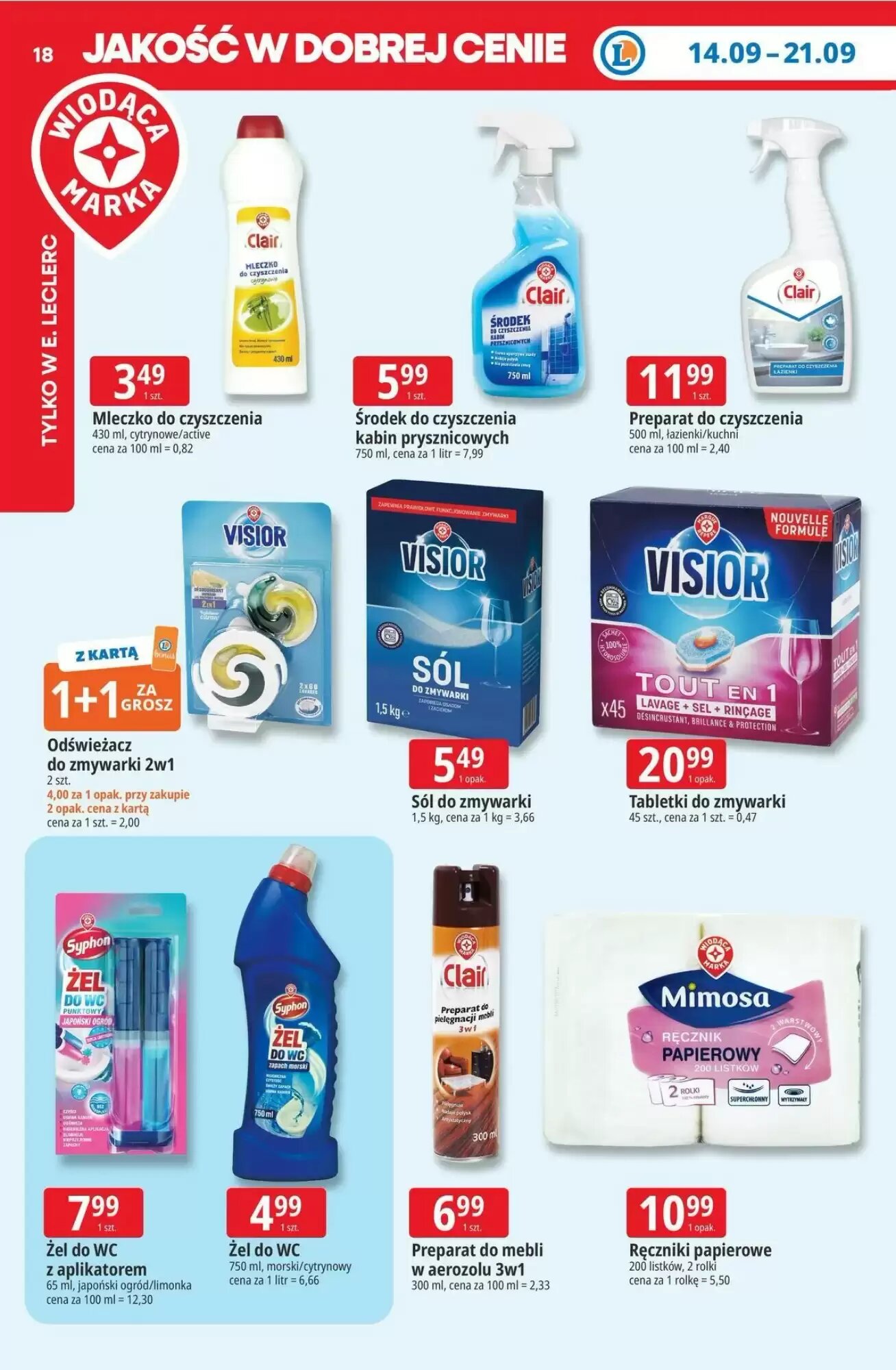 Gazetka promocyjna E.Leclerc  ważna od 14.09.2026 - Strona 18.