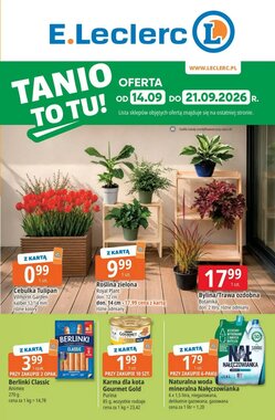Gazetka promocyjna E.Leclerc  ważna od 14.09.2026