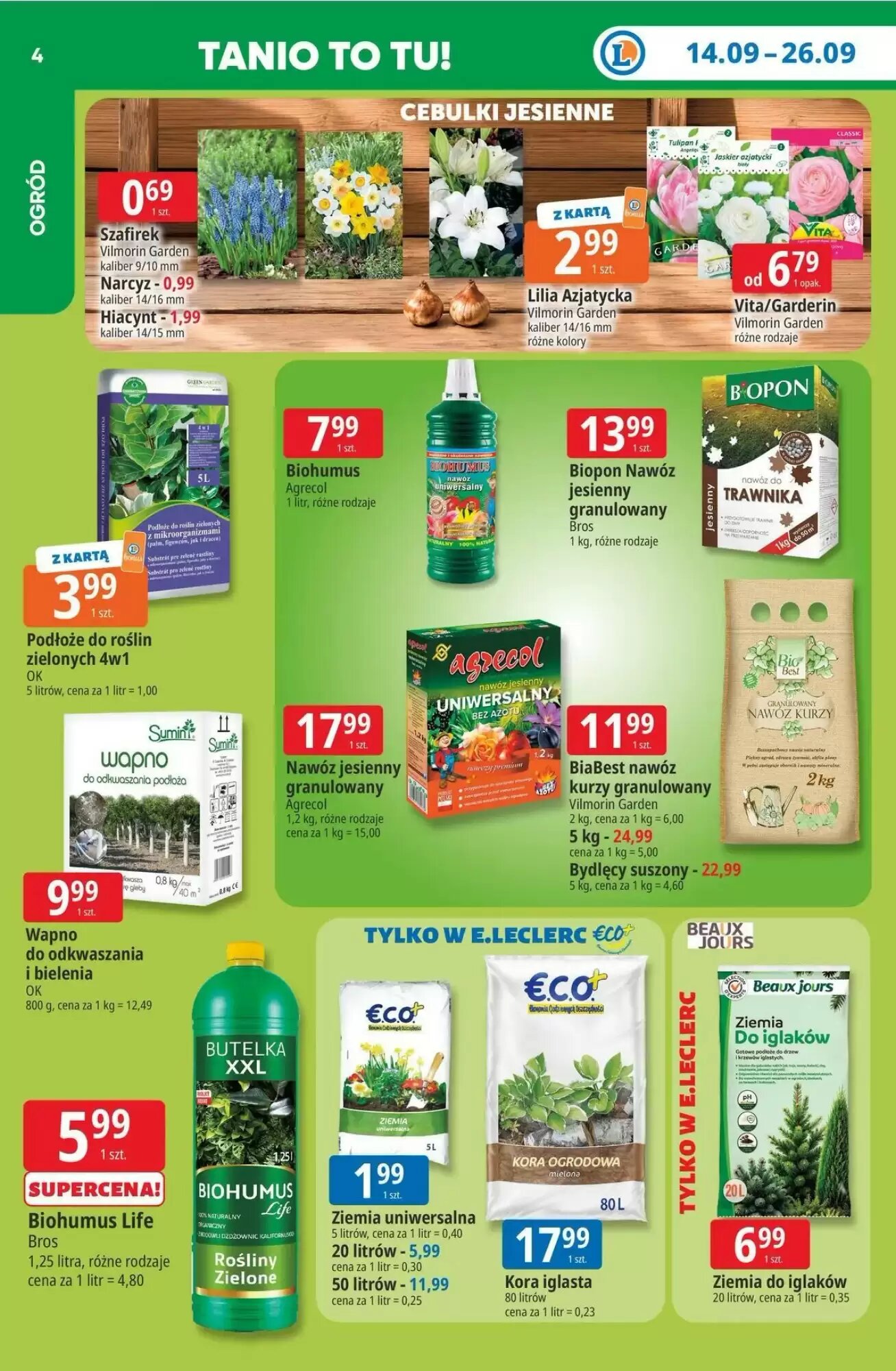 Gazetka promocyjna E.Leclerc  ważna od 14.09.2026 - Strona 4.
