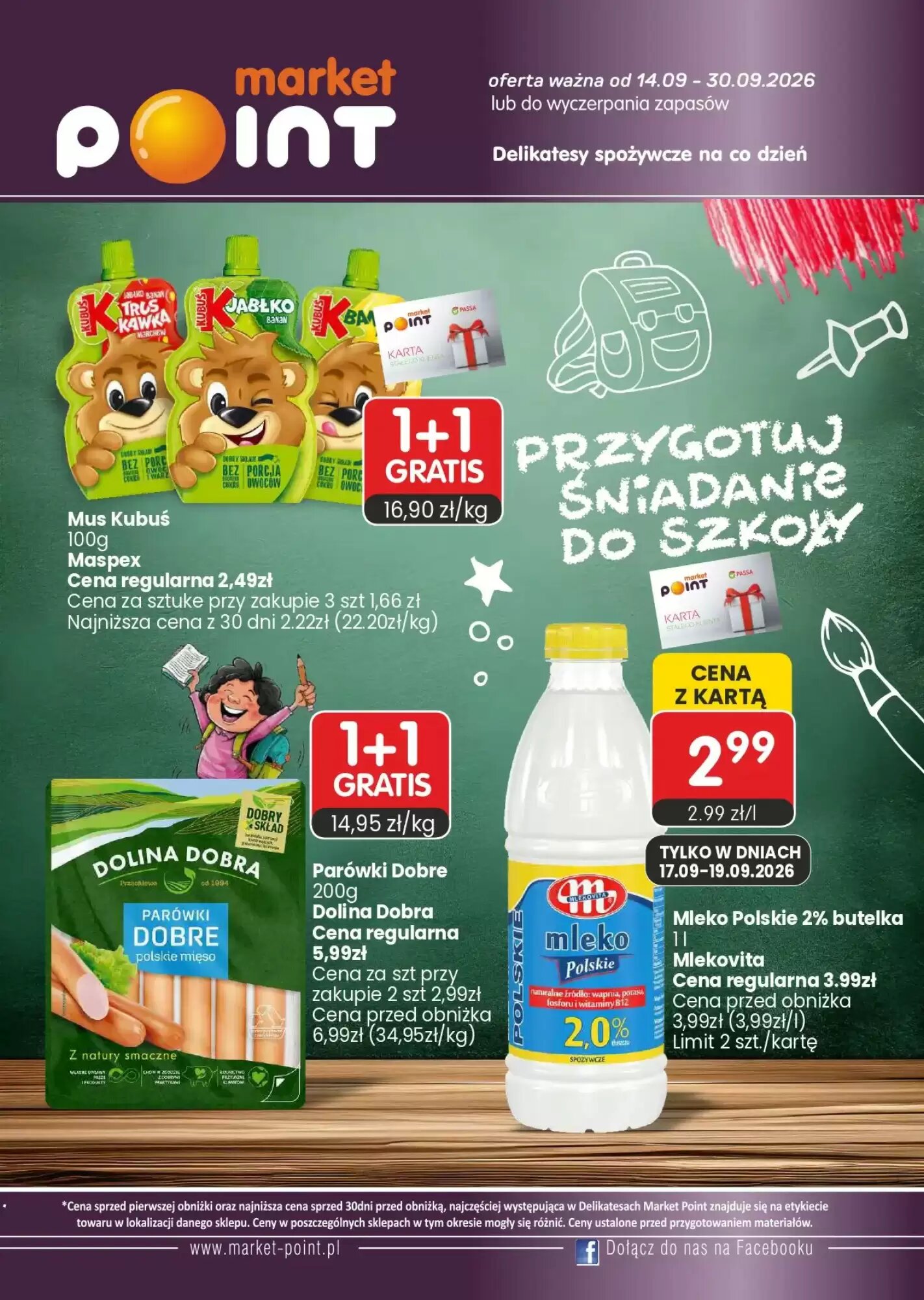 Gazetka promocyjna Market Point ważna od 14.09.2026 - Strona 1.