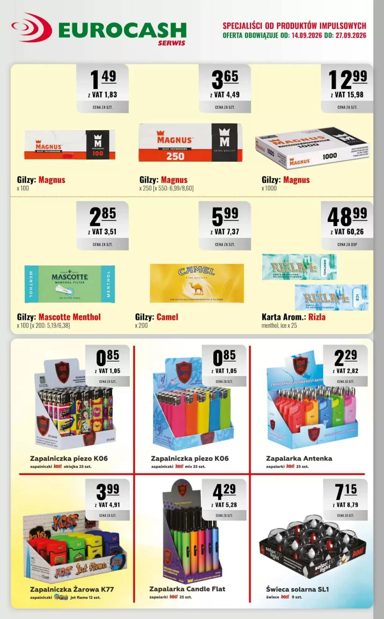 Gazetka promocyjna Eurocash  ważna od 14.09.2026 - Strona 19.
