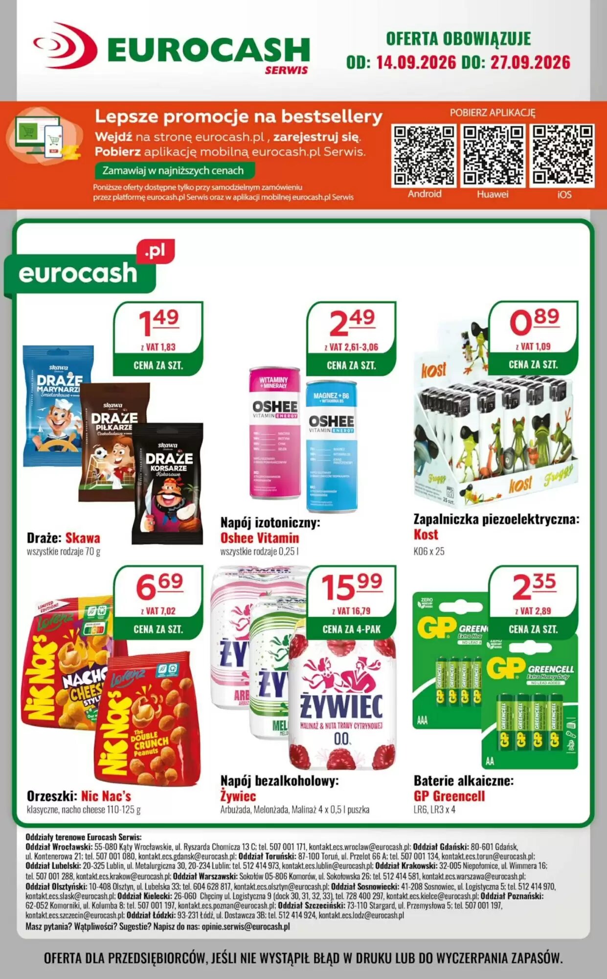 Gazetka promocyjna Eurocash  ważna od 14.09.2026 - Strona 20.