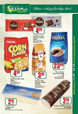 Gazetka promocyjna Sezamek  ważna od 14.09.2026
