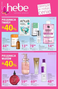 Gazetka promocyjna Hebe  ważna od 14.09.2026