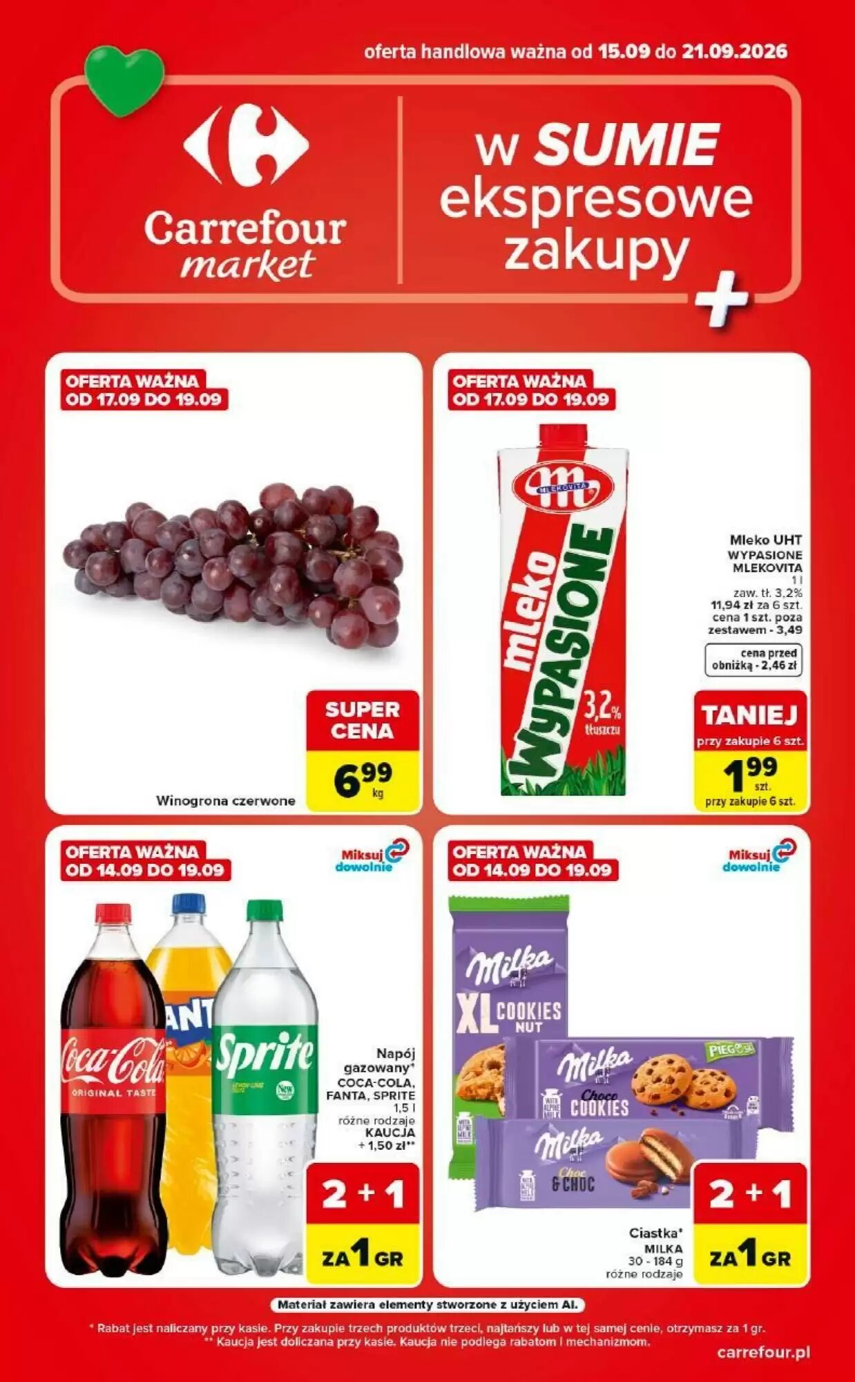 Gazetka promocyjna Carrefour Market ważna od 15.09.2026 - Strona 1.