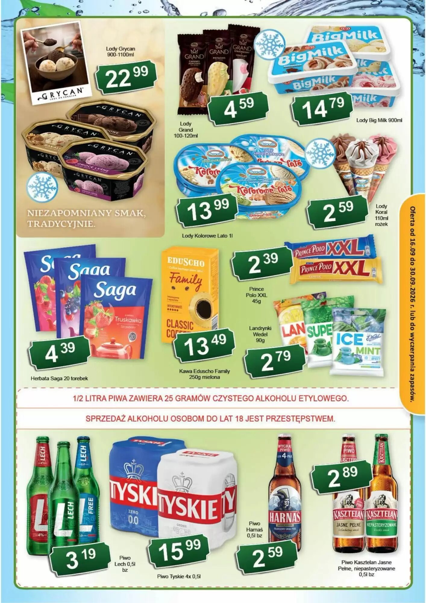 Gazetka promocyjna Eden  ważna od 16.09.2026 - Strona 3.