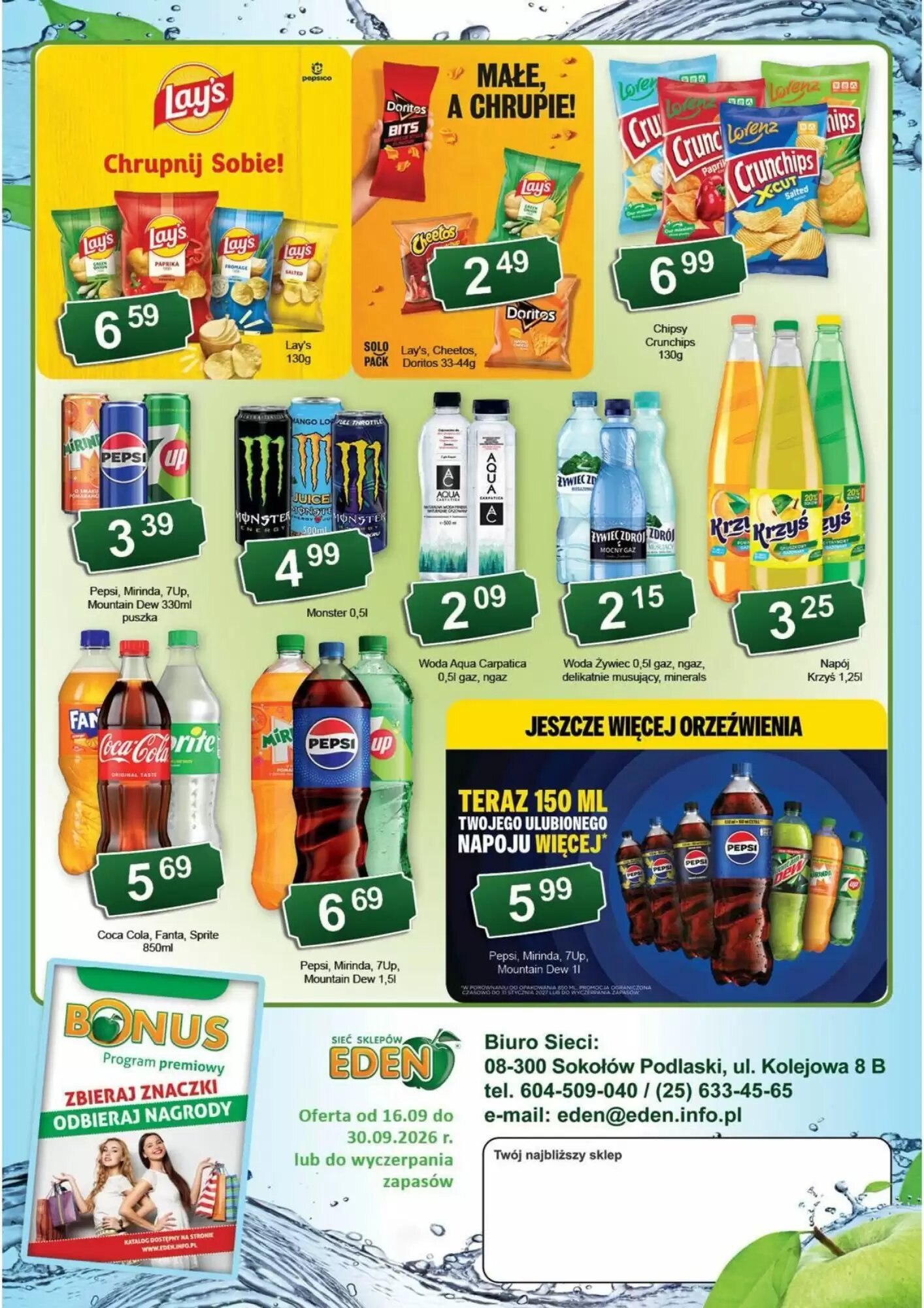 Gazetka promocyjna Eden  ważna od 16.09.2026 - Strona 4.