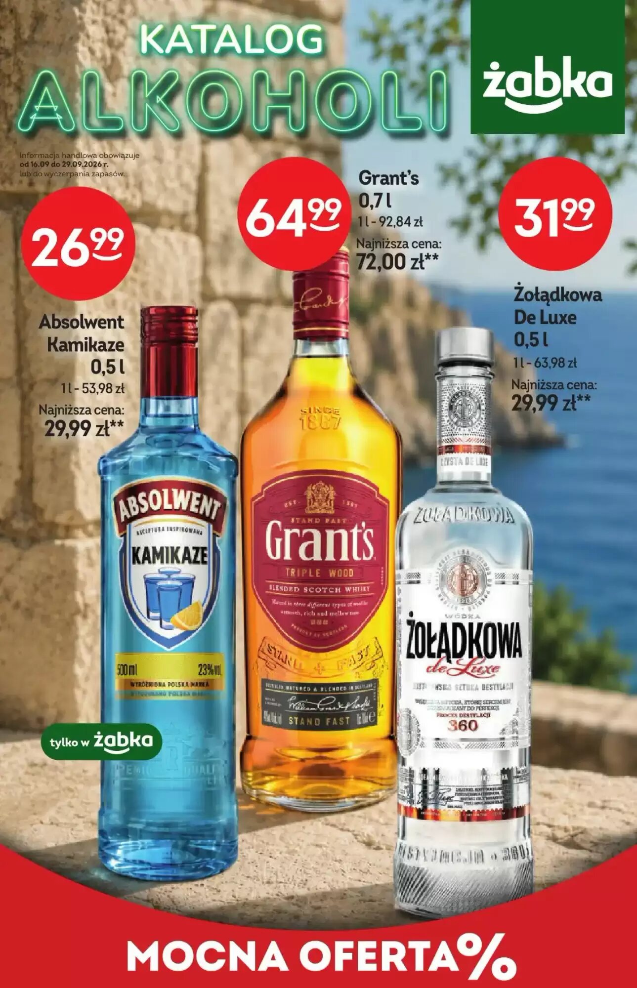 Gazetka promocyjna Żabka ważna od 16.09.2026 - Strona 1.