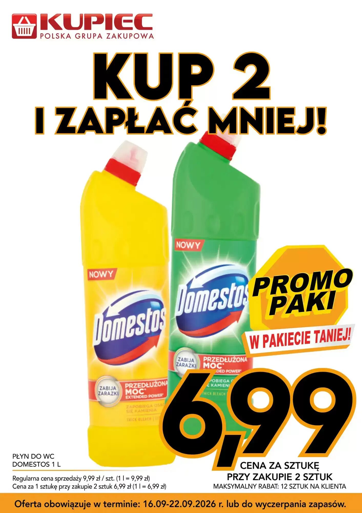 Gazetka promocyjna Kupiec ważna od 16.09.2026 - Strona 1.
