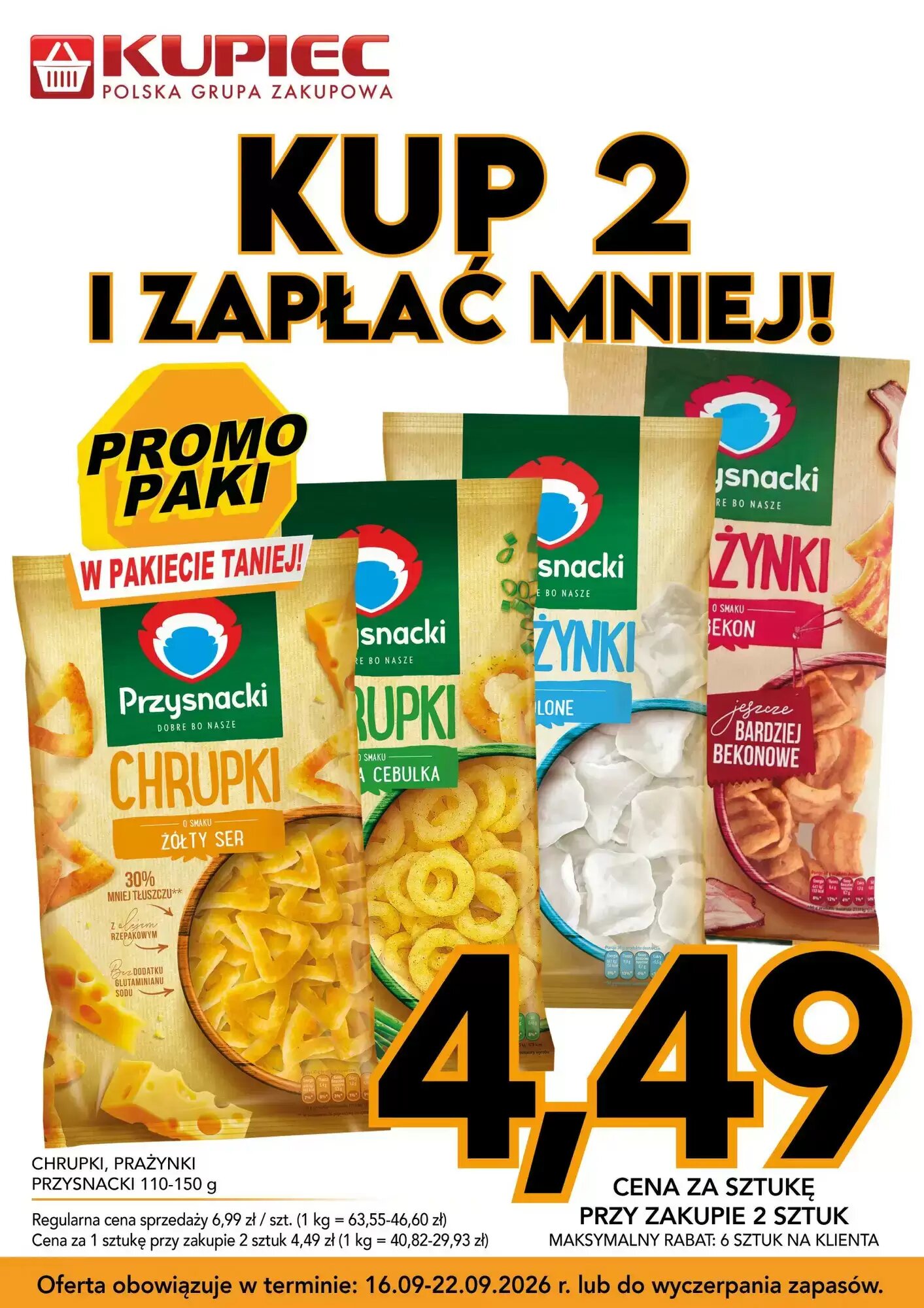 Gazetka promocyjna Kupiec  ważna od 16.09.2026 - Strona 5.