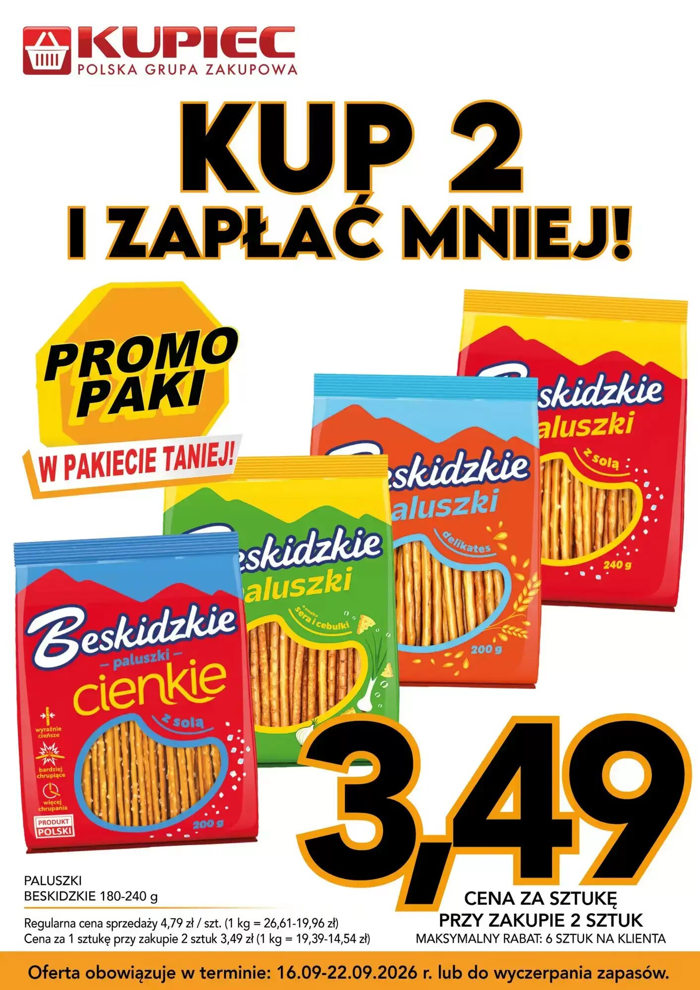 Gazetka promocyjna Kupiec  ważna od 16.09.2026 - Strona 6.