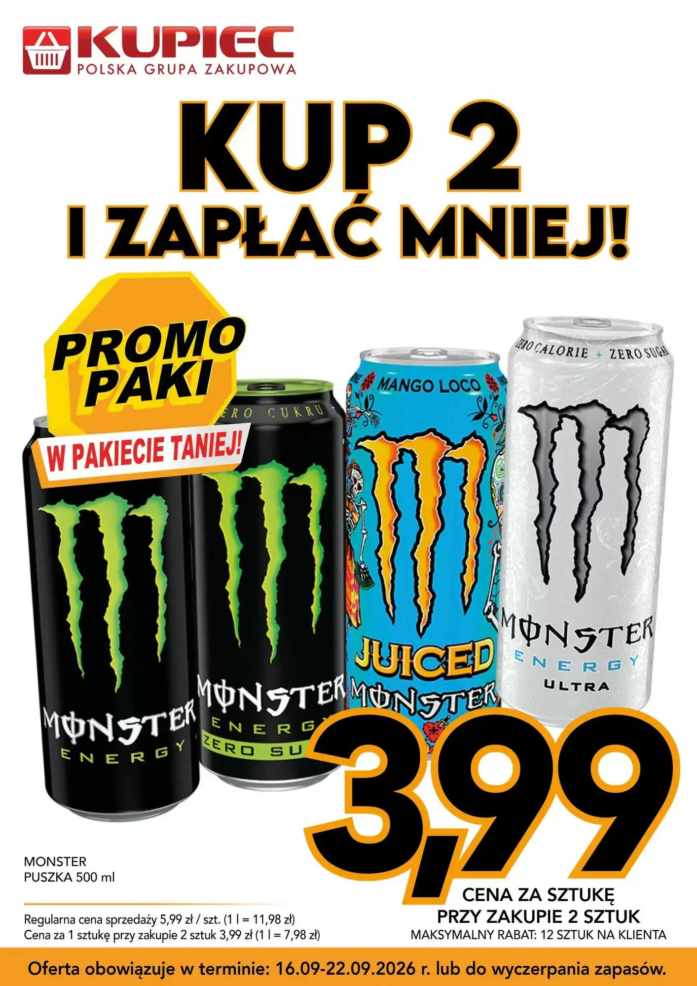 Gazetka promocyjna Kupiec  ważna od 16.09.2026 - Strona 8.