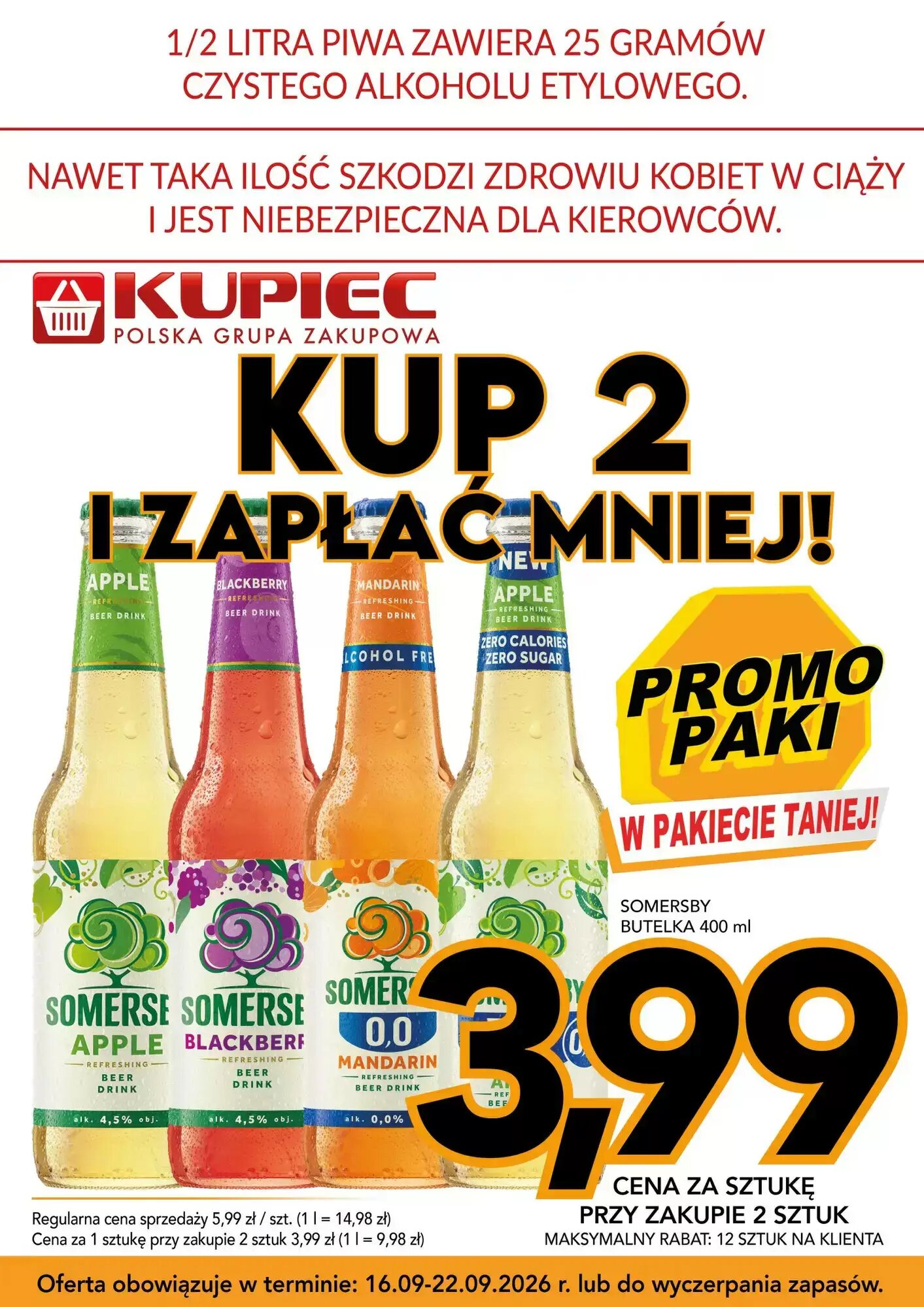 Gazetka promocyjna Kupiec  ważna od 16.09.2026 - Strona 9.
