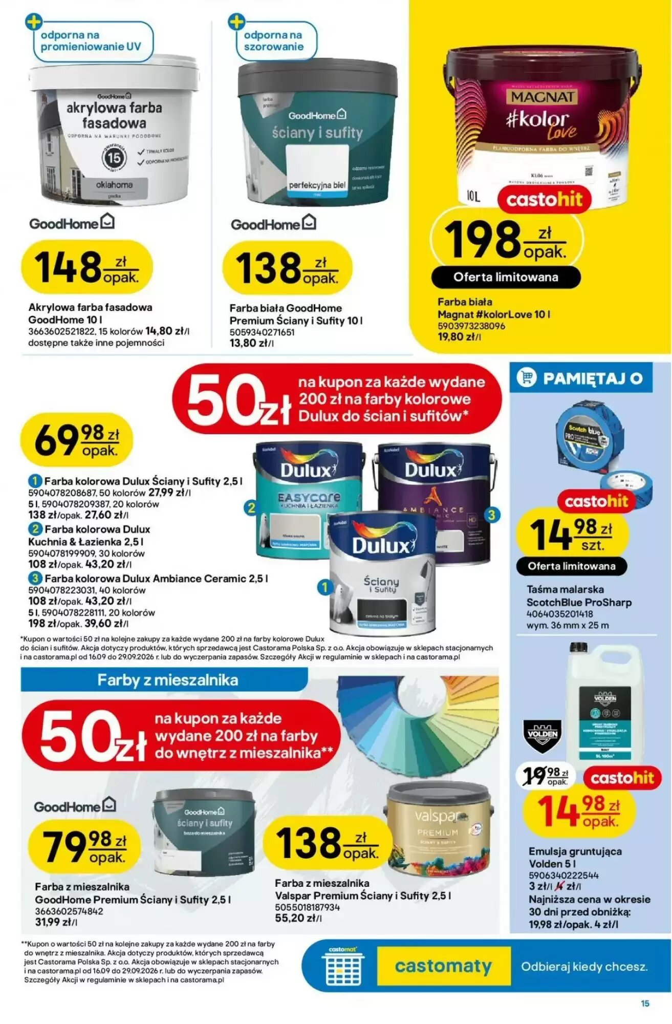 Gazetka promocyjna Castorama  ważna od 16.09.2026 - Strona 15.