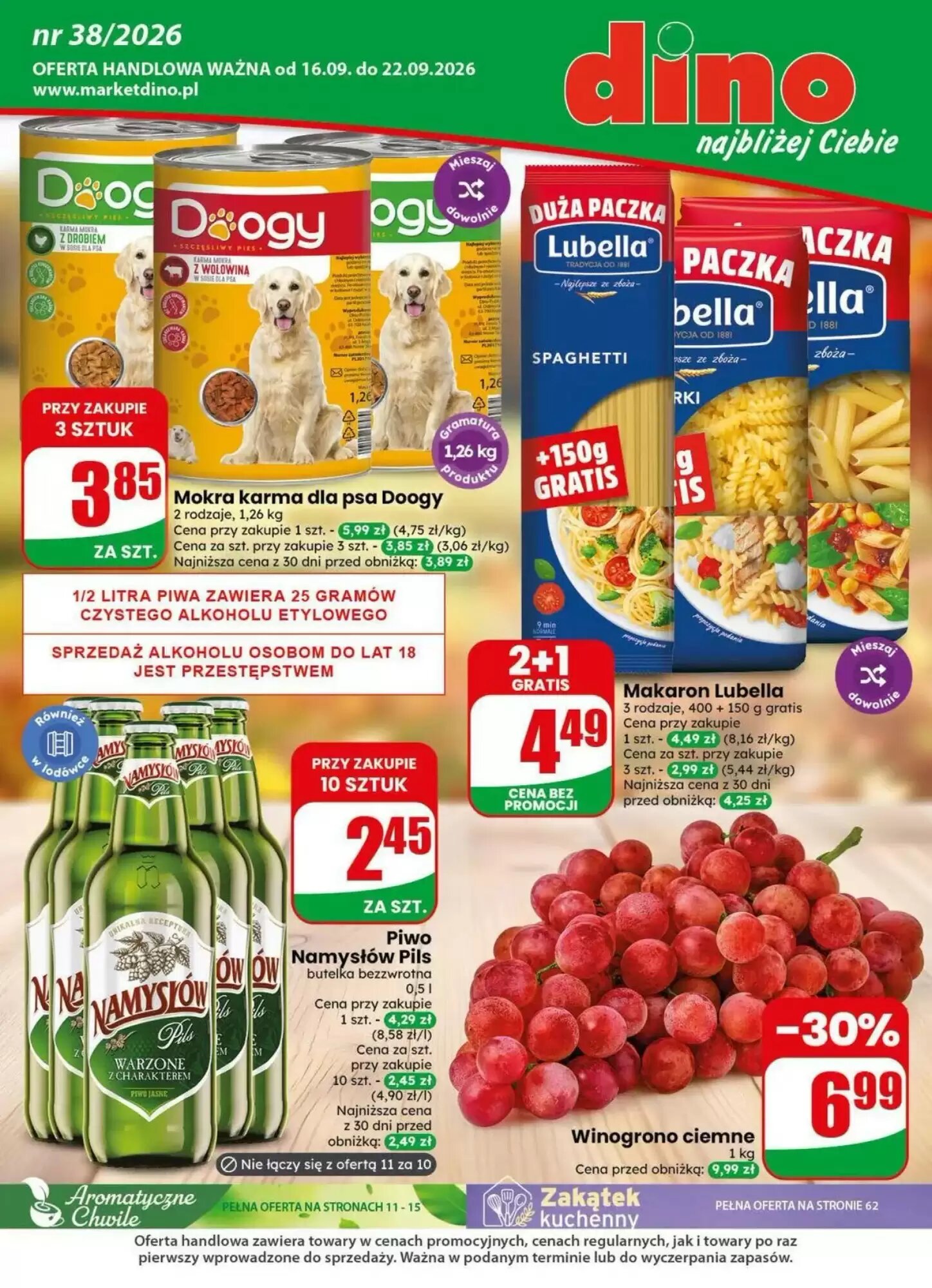 Gazetka promocyjna Dino ważna od 16.09.2026 - Strona 1.