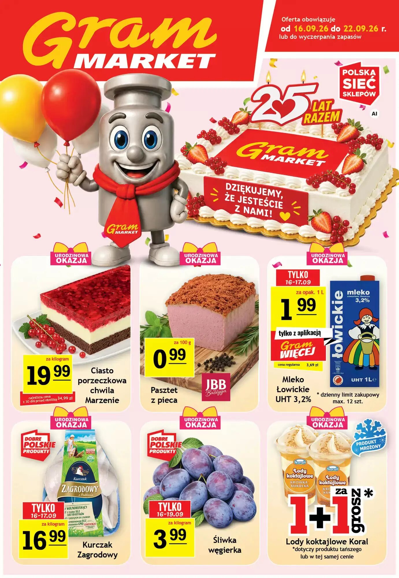 Gazetka promocyjna Gram Market ważna od 16.09.2026 - Strona 1.