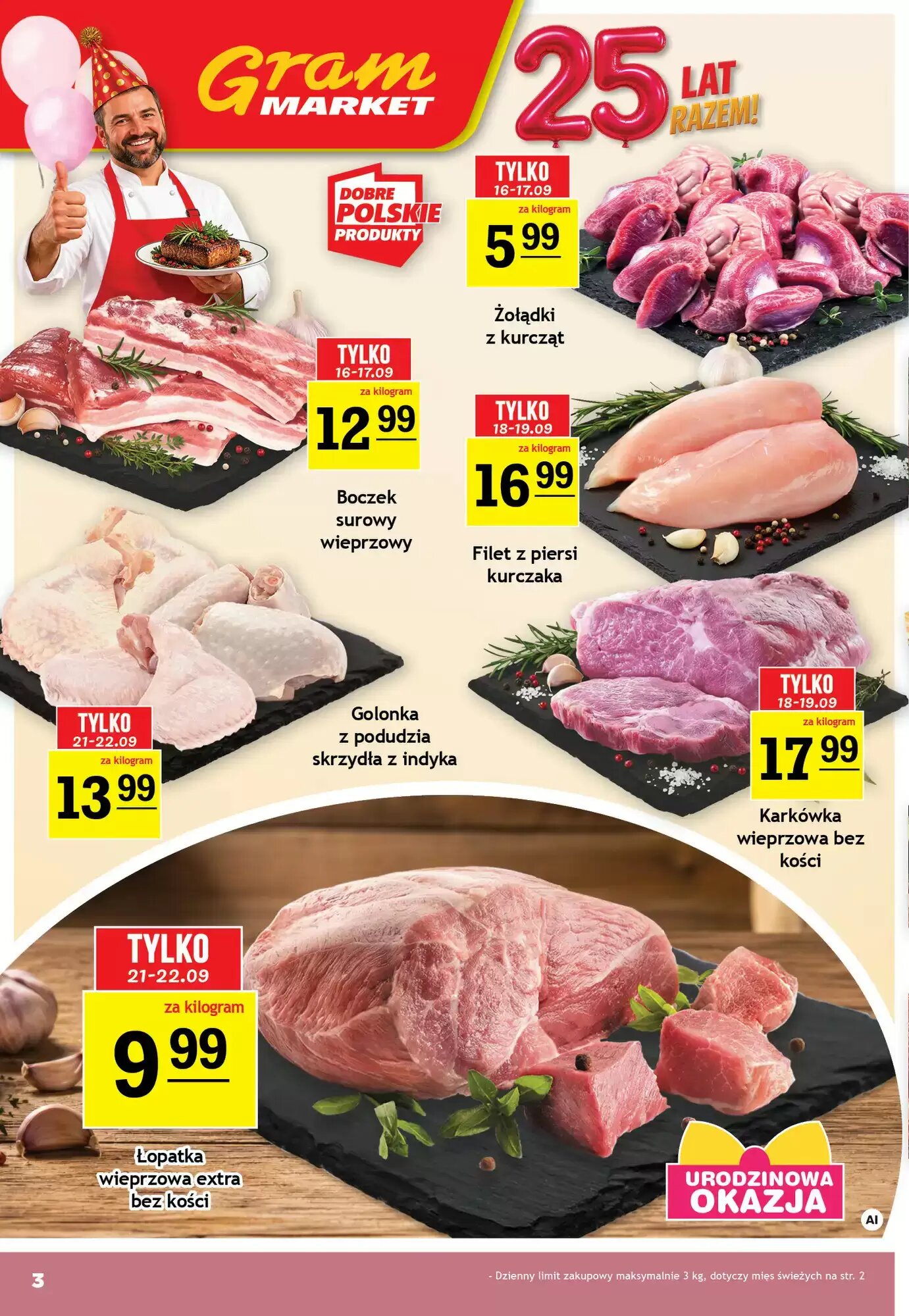 Gazetka promocyjna Gram Market  ważna od 16.09.2026 - Strona 3.