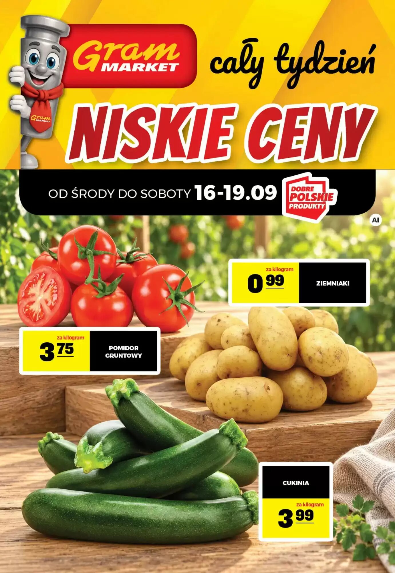 Gazetka promocyjna Gram Market  ważna od 16.09.2026 - Strona 1.