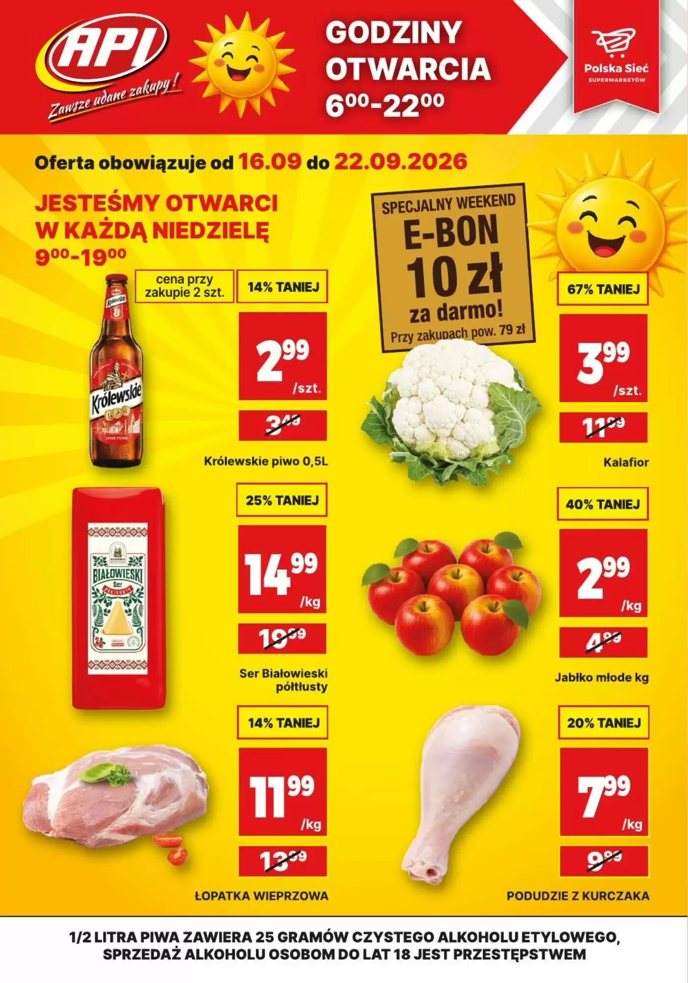 Gazetka promocyjna API MARKET  ważna od 16.09.2026 - Strona 1.