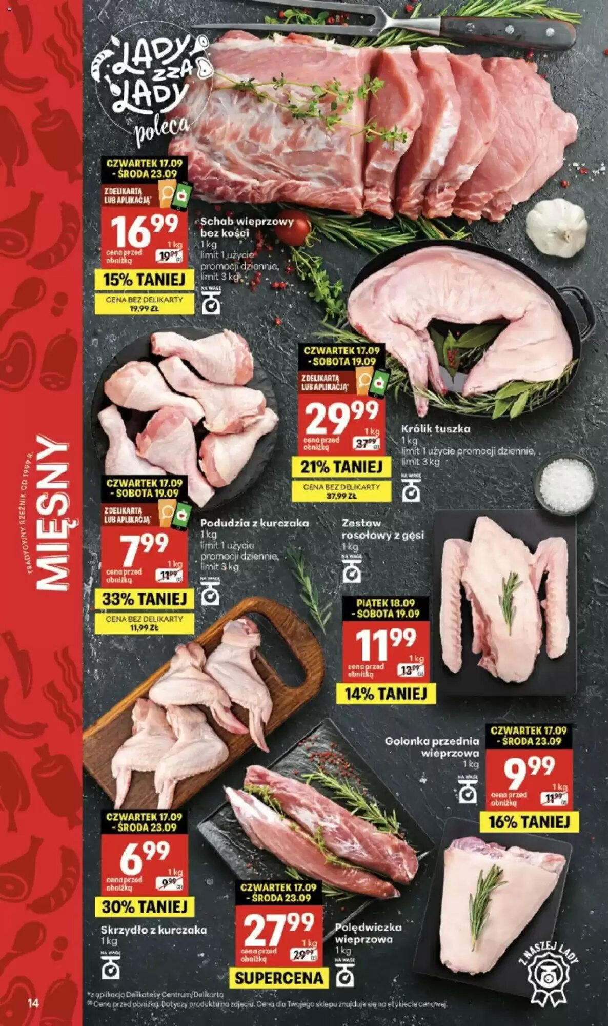 Gazetka promocyjna Delikatesy Centrum  ważna od 17.09.2026 - Strona 14.