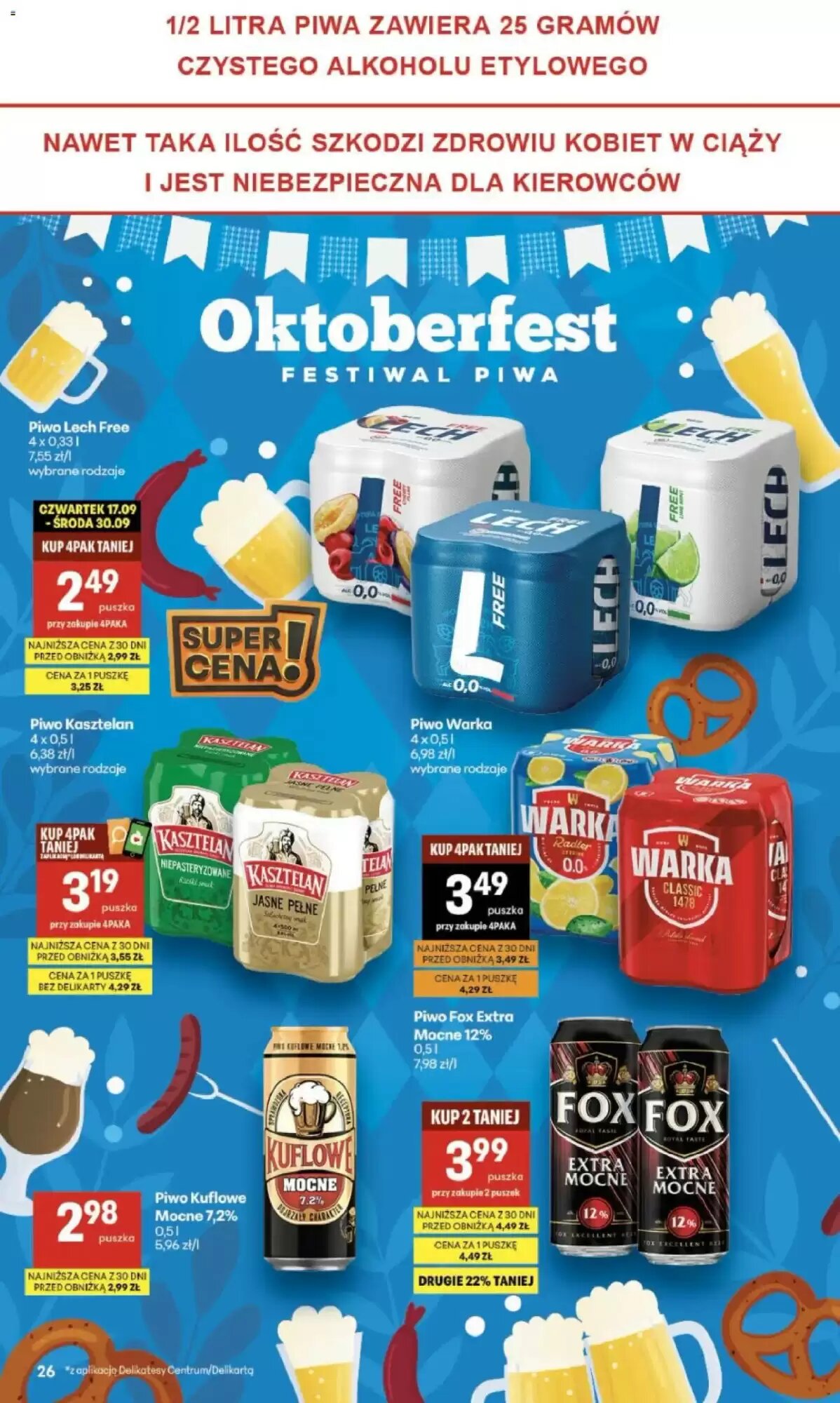 Gazetka promocyjna Delikatesy Centrum  ważna od 17.09.2026 - Strona 26.