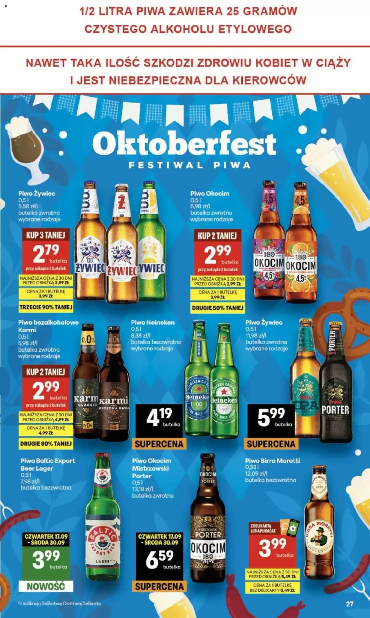 Gazetka promocyjna Delikatesy Centrum  ważna od 17.09.2026 - Strona 27.