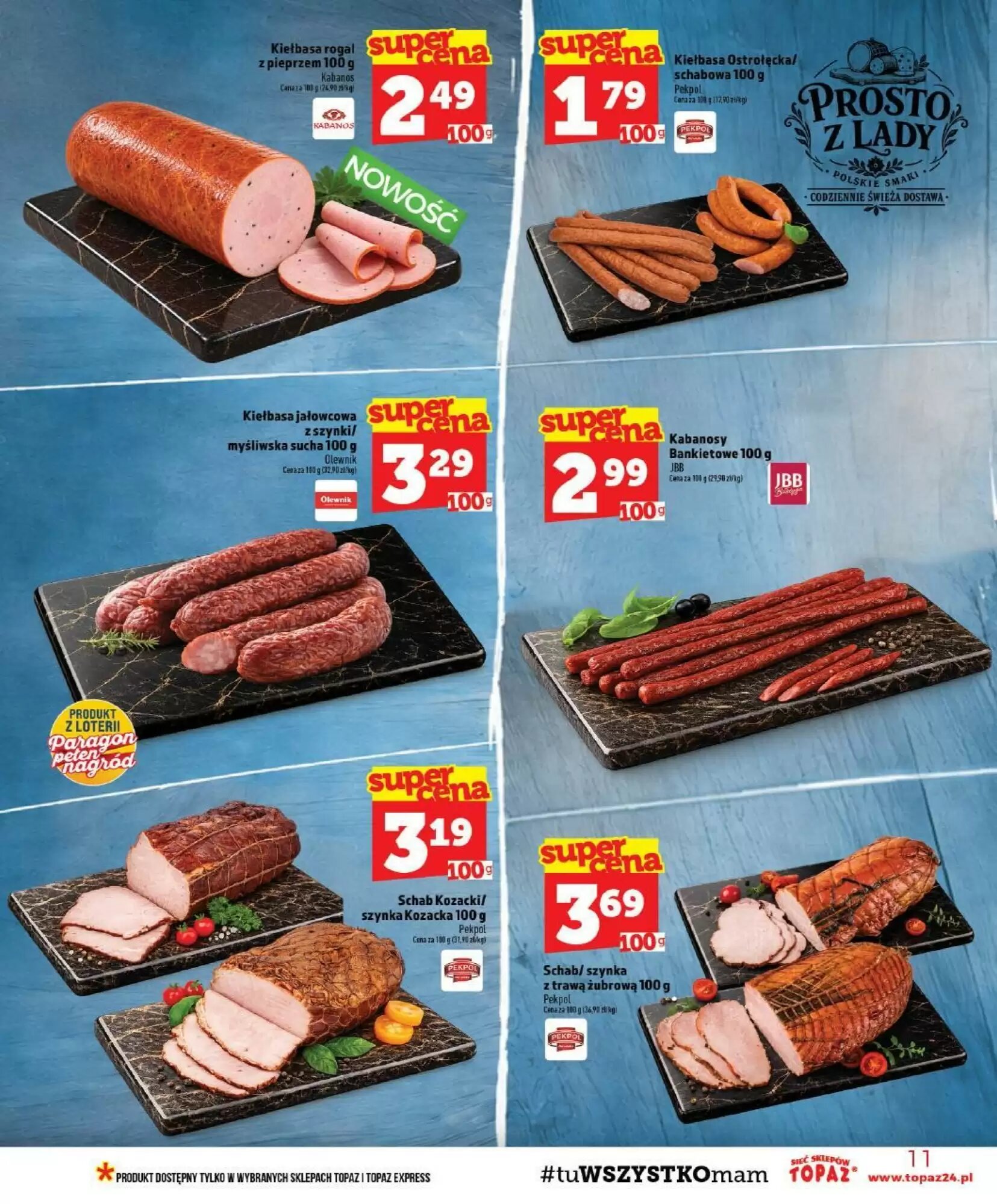 Gazetka promocyjna Topaz  ważna od 17.09.2026 - Strona 11.