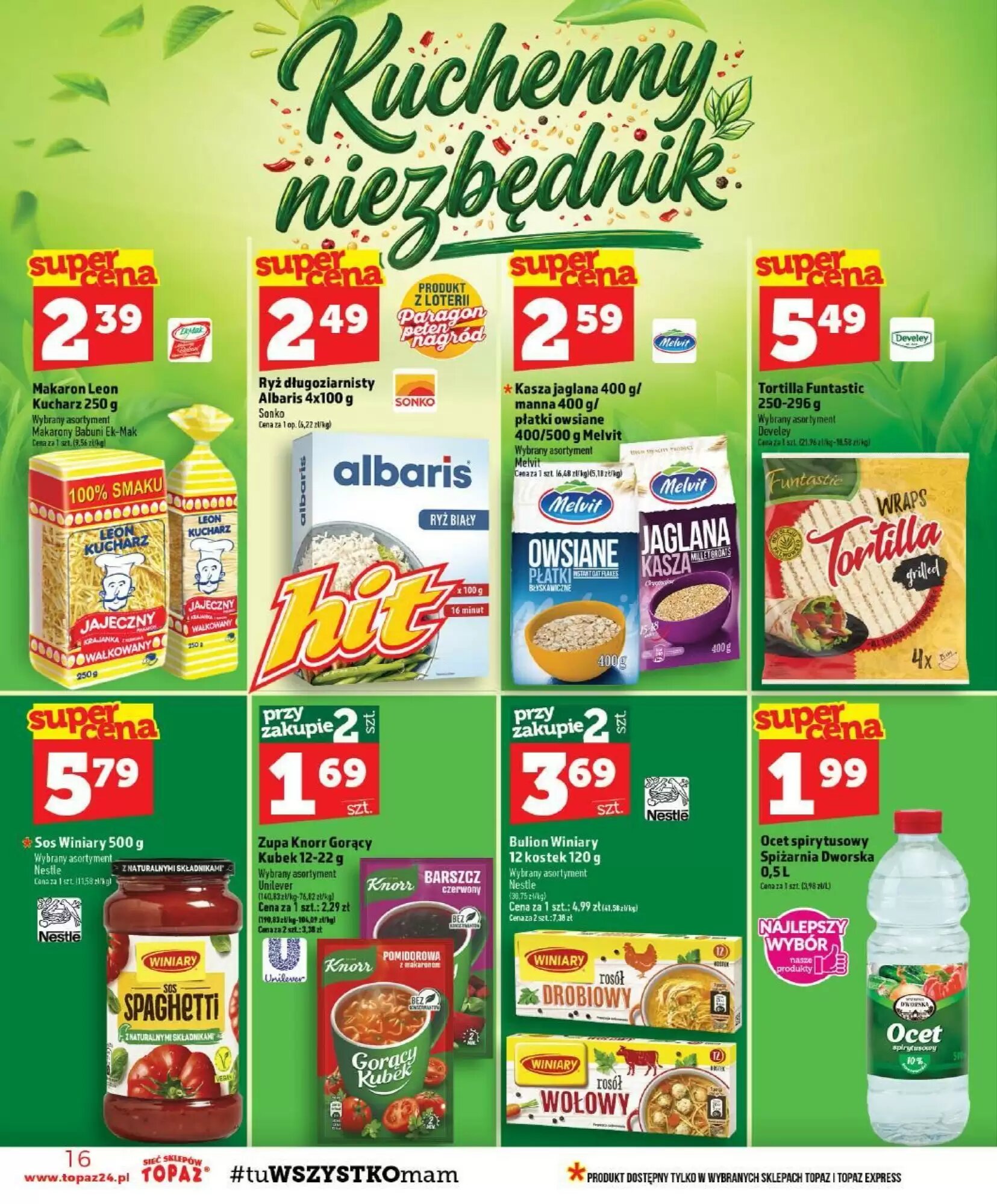 Gazetka promocyjna Topaz  ważna od 17.09.2026 - Strona 16.