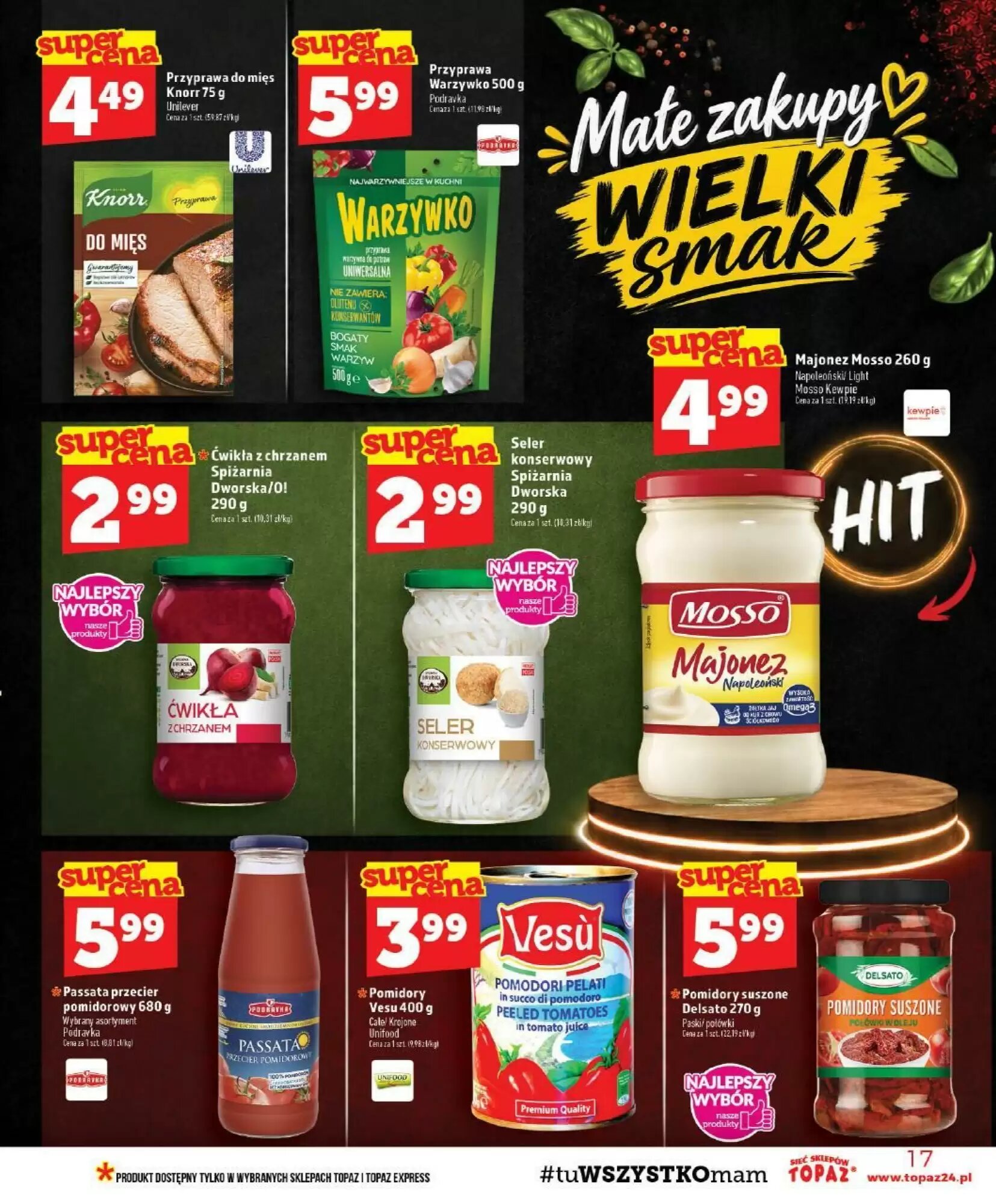Gazetka promocyjna Topaz  ważna od 17.09.2026 - Strona 17.
