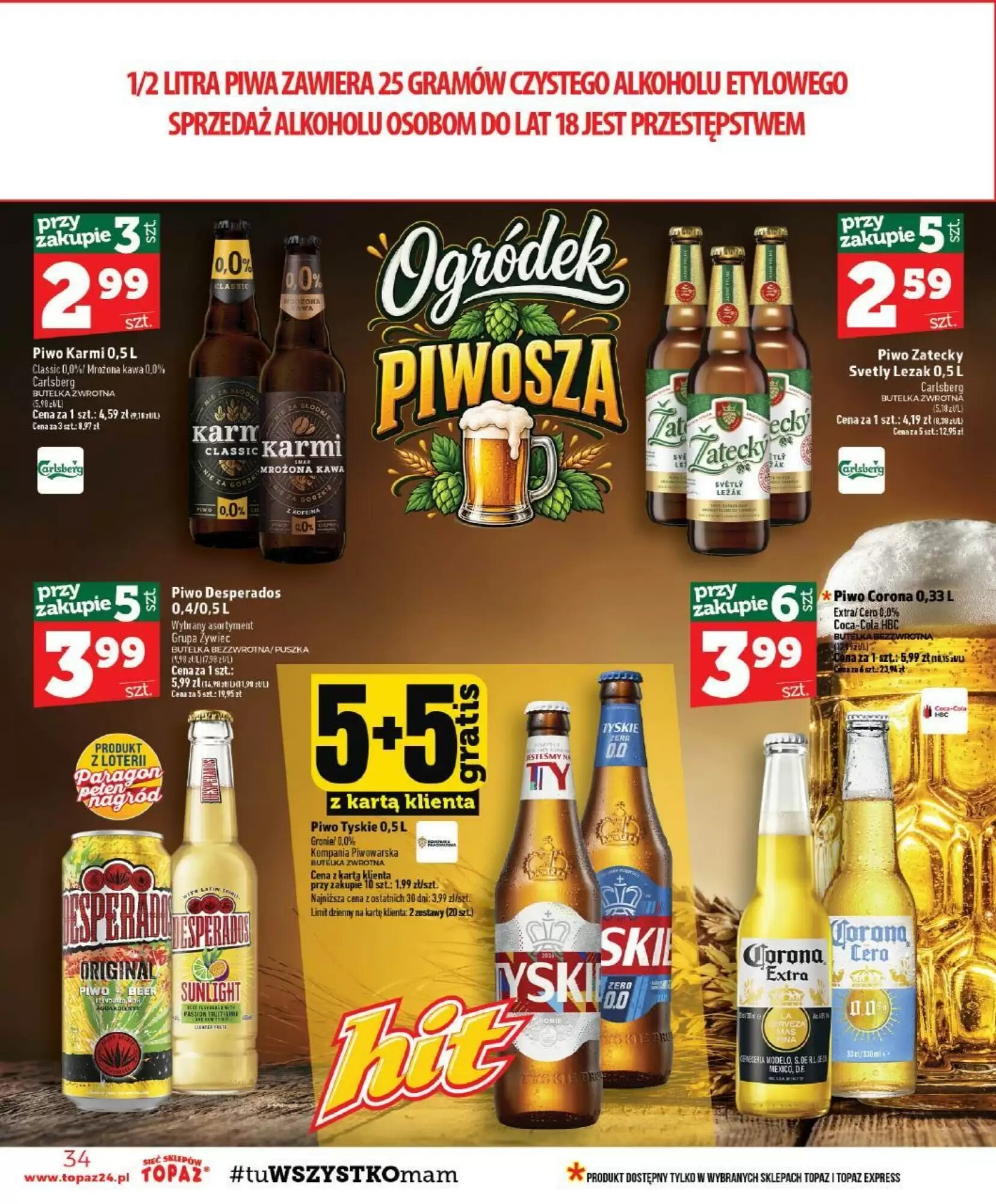 Gazetka promocyjna Topaz  ważna od 17.09.2026 - Strona 34.
