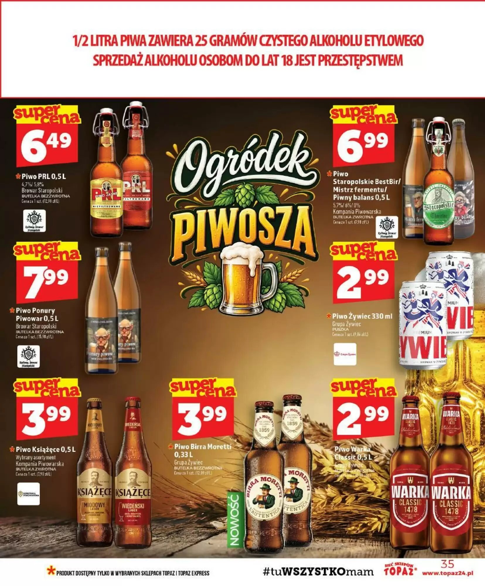 Gazetka promocyjna Topaz  ważna od 17.09.2026 - Strona 35.
