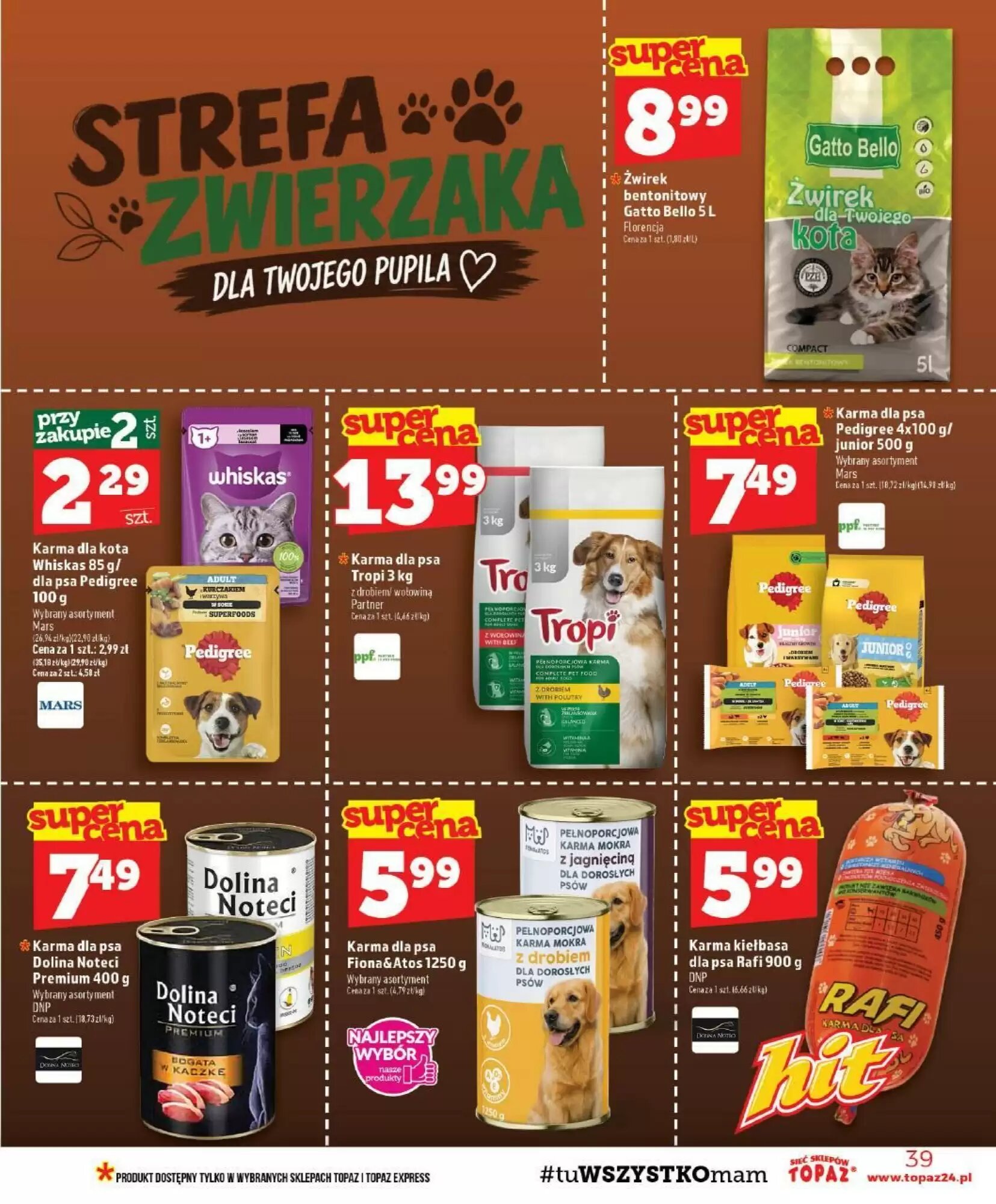 Gazetka promocyjna Topaz  ważna od 17.09.2026 - Strona 39.
