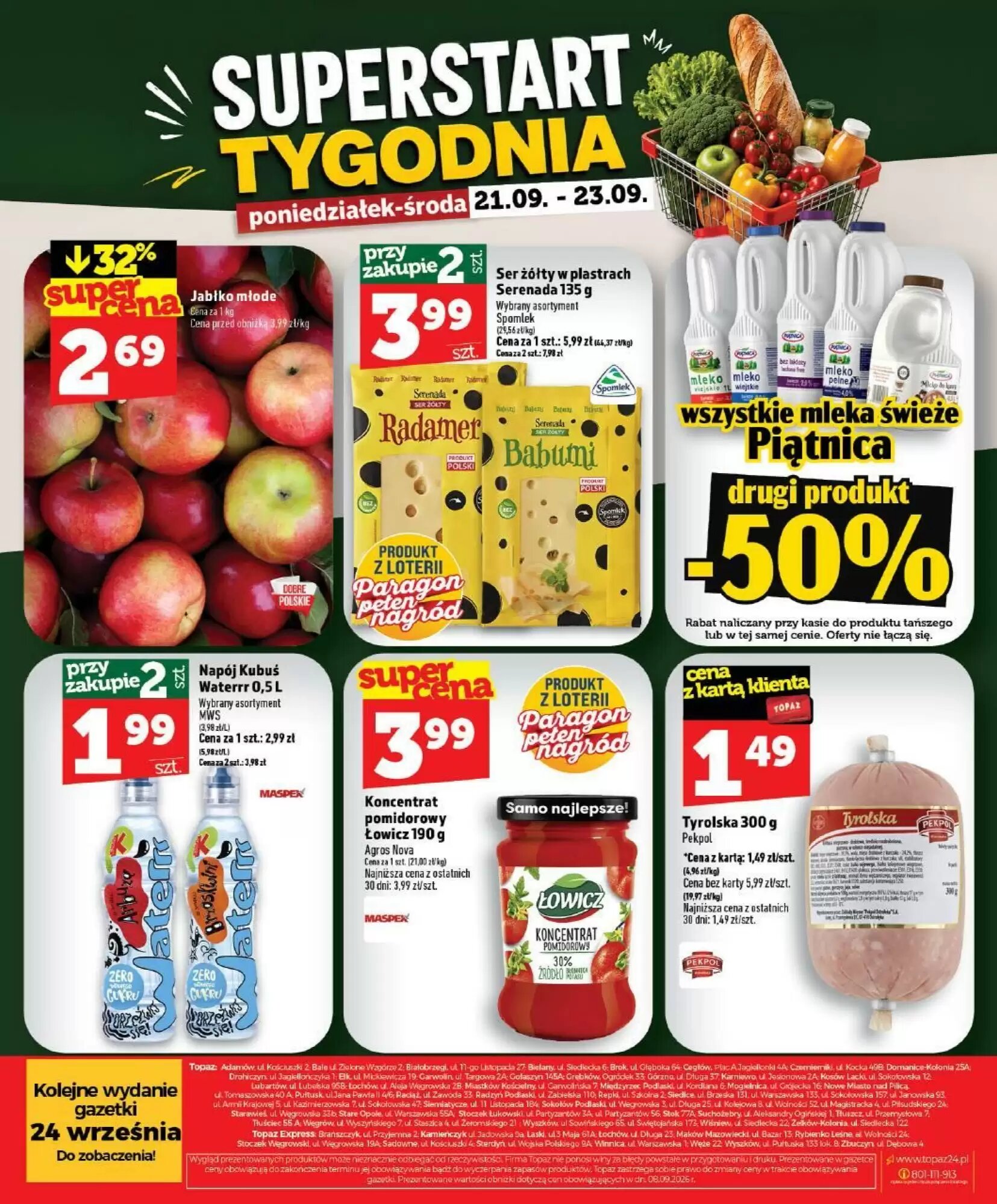 Gazetka promocyjna Topaz  ważna od 17.09.2026 - Strona 46.