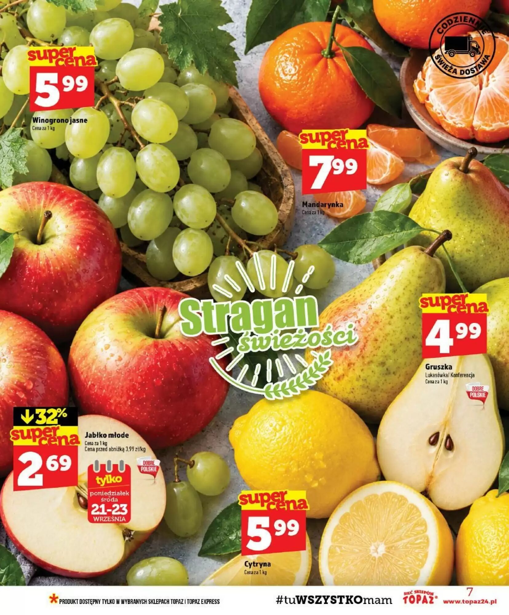 Gazetka promocyjna Topaz  ważna od 17.09.2026 - Strona 7.