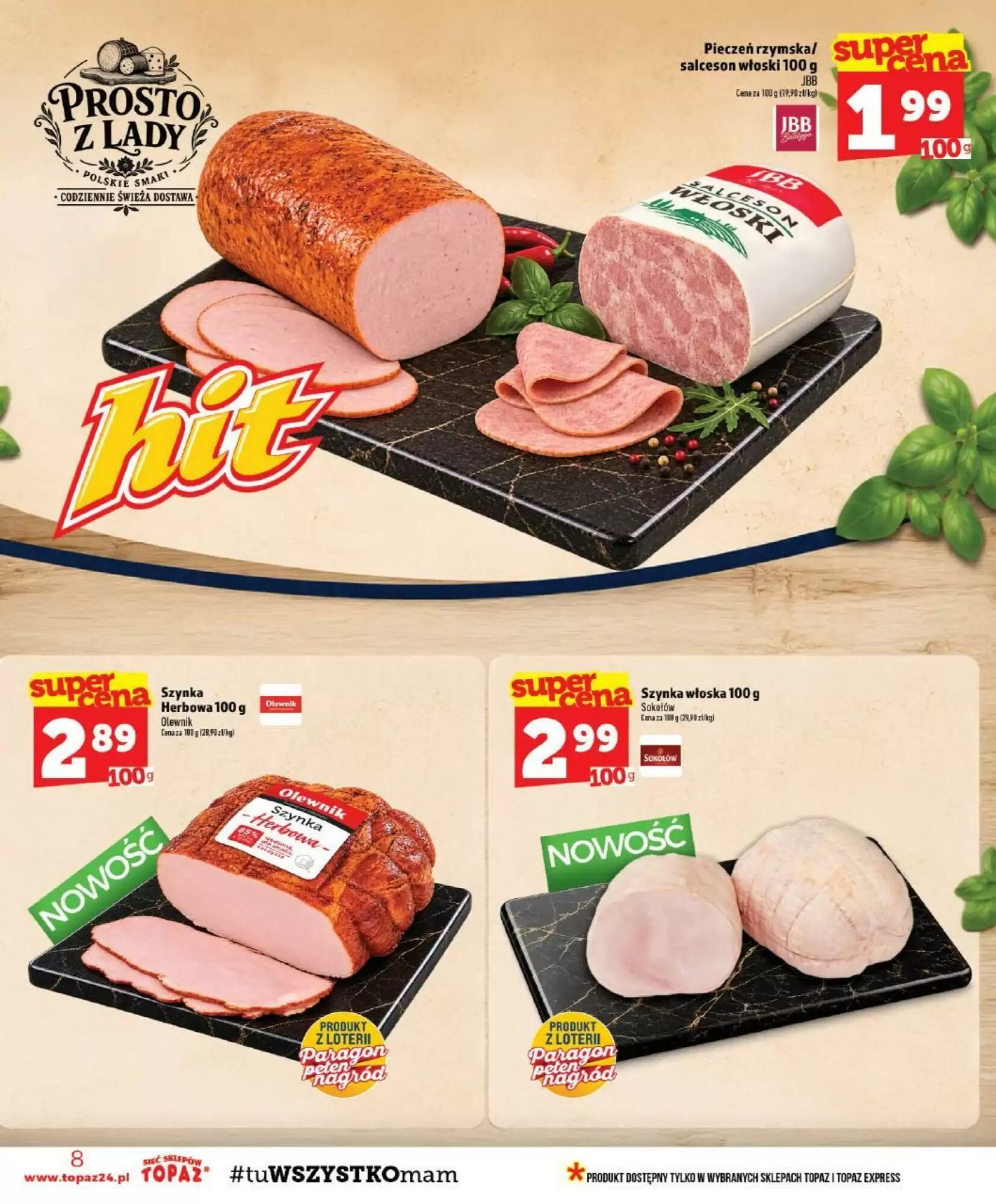 Gazetka promocyjna Topaz  ważna od 17.09.2026 - Strona 8.