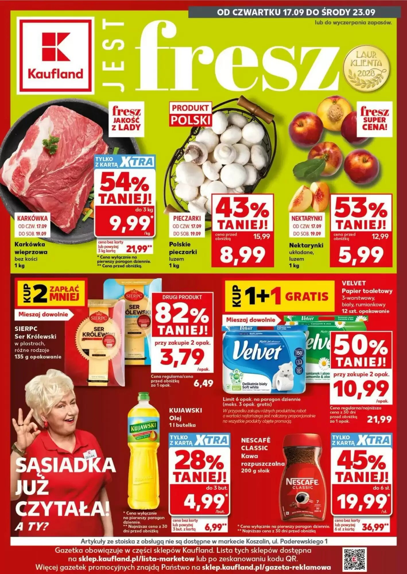 Gazetka promocyjna Kaufland ważna od 17.09.2026 - Strona 1.