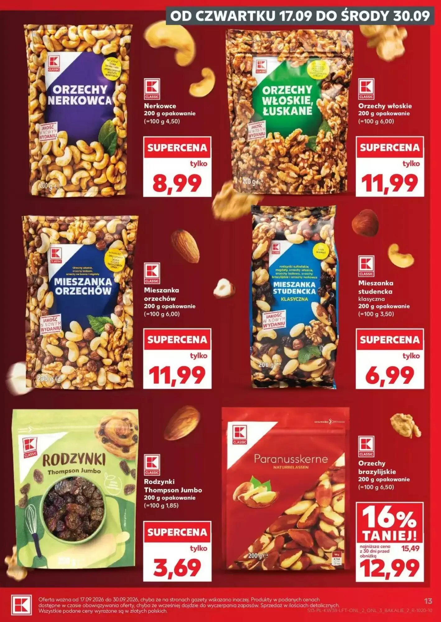 Gazetka promocyjna Kaufland  ważna od 17.09.2026 - Strona 13.