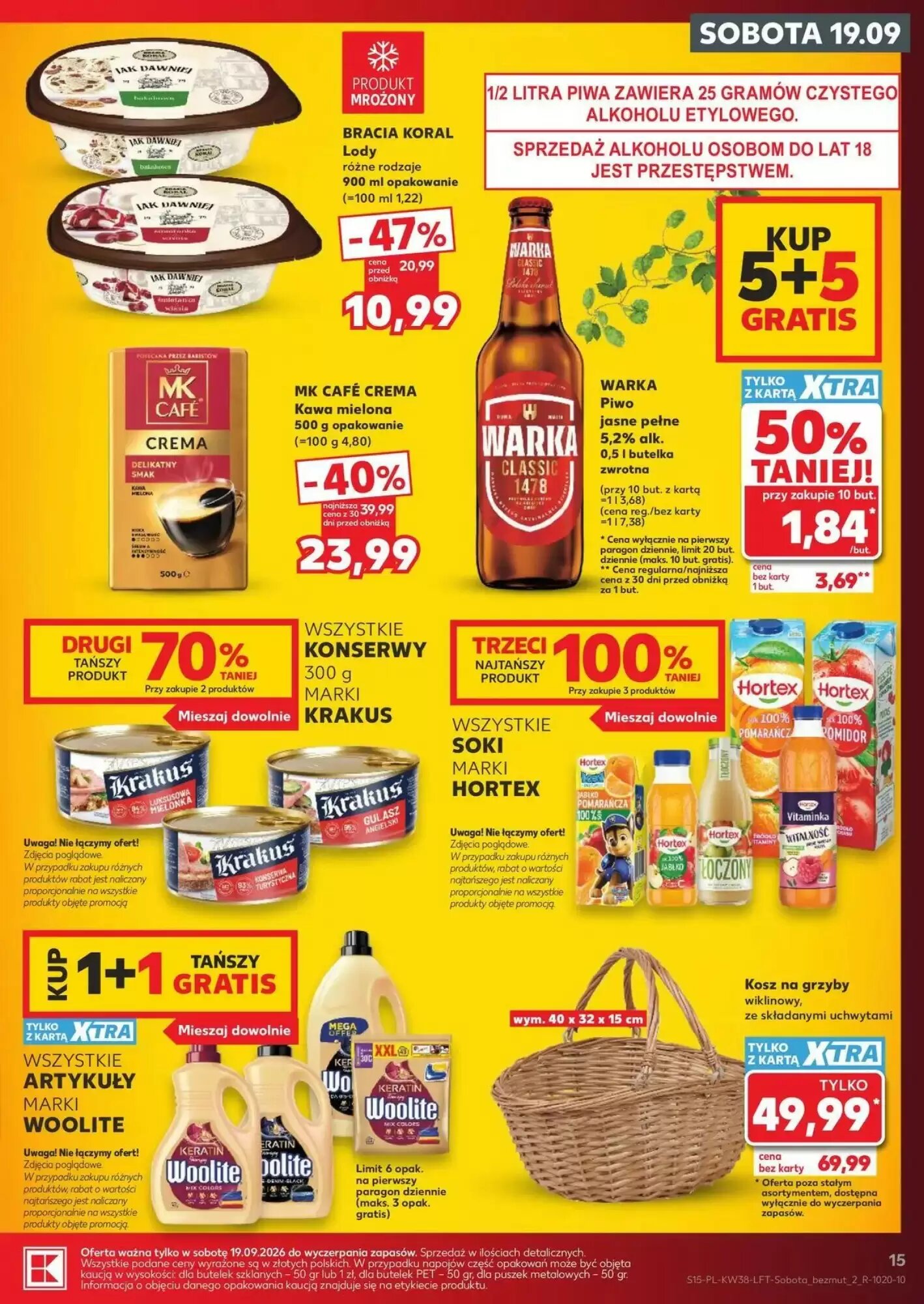 Gazetka promocyjna Kaufland  ważna od 17.09.2026 - Strona 15.