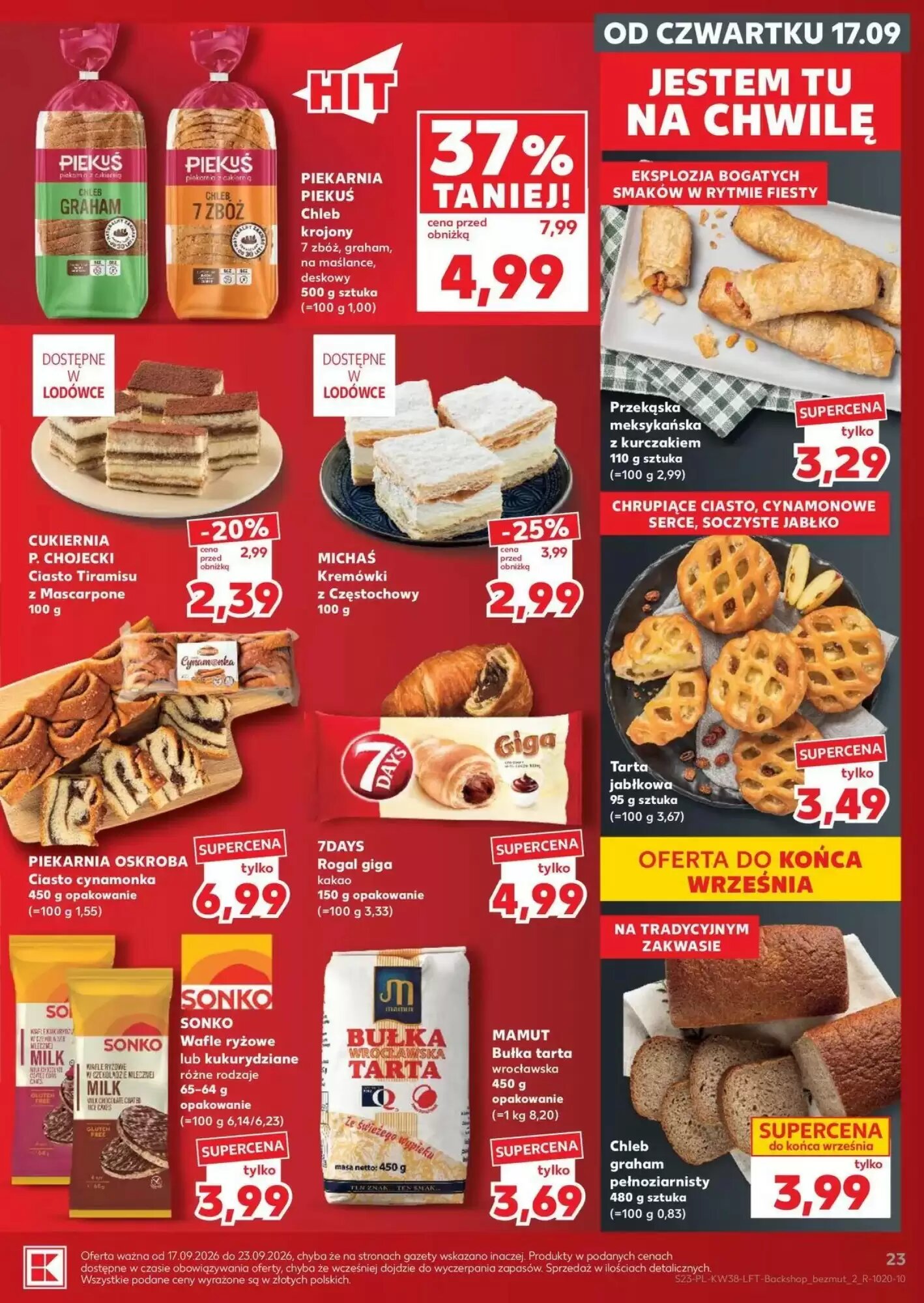 Gazetka promocyjna Kaufland  ważna od 17.09.2026 - Strona 23.