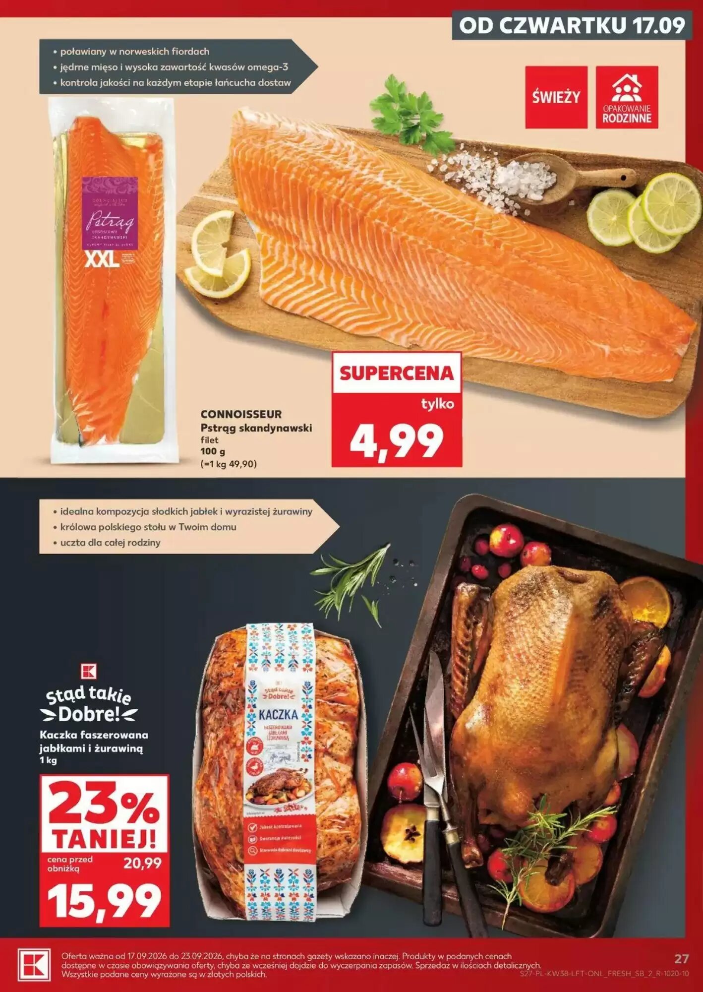 Gazetka promocyjna Kaufland  ważna od 17.09.2026 - Strona 27.