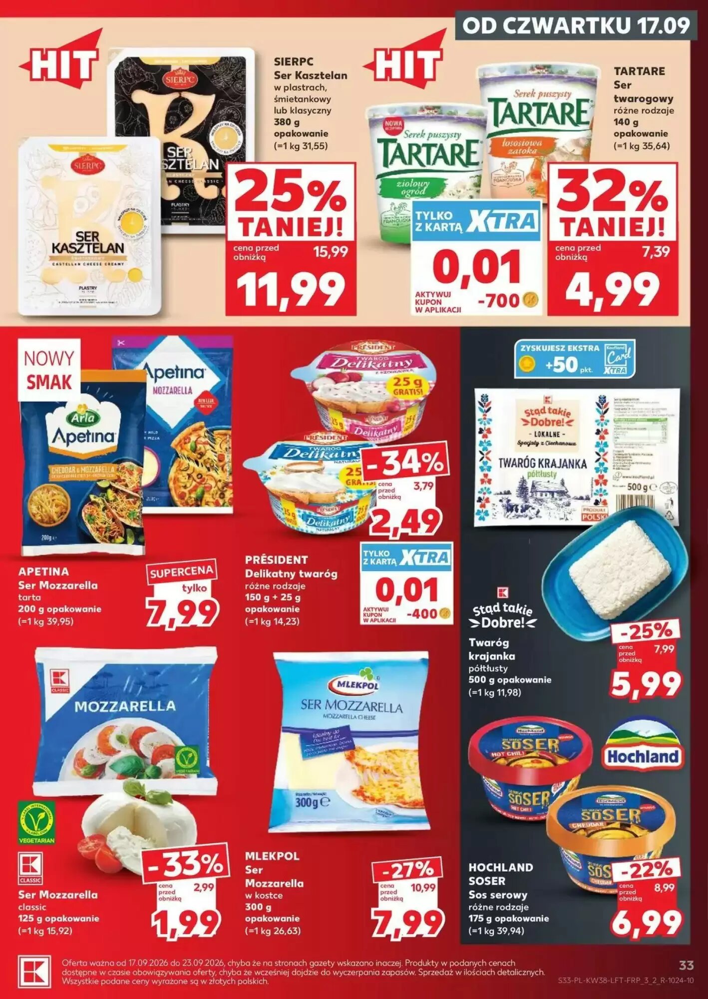 Gazetka promocyjna Kaufland  ważna od 17.09.2026 - Strona 33.