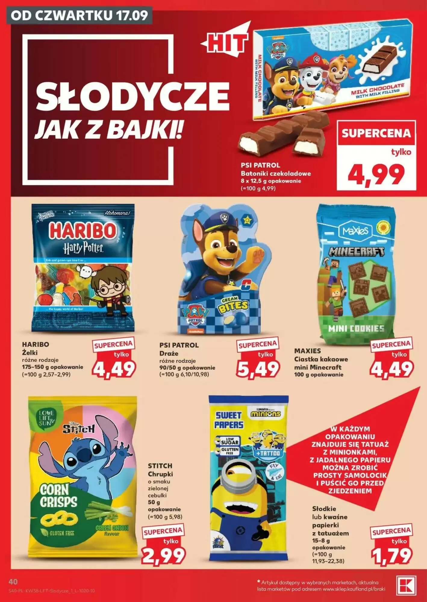 Gazetka promocyjna Kaufland  ważna od 17.09.2026 - Strona 40.