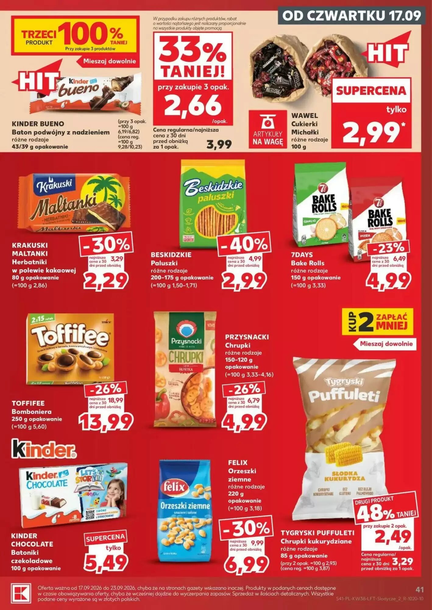 Gazetka promocyjna Kaufland  ważna od 17.09.2026 - Strona 41.