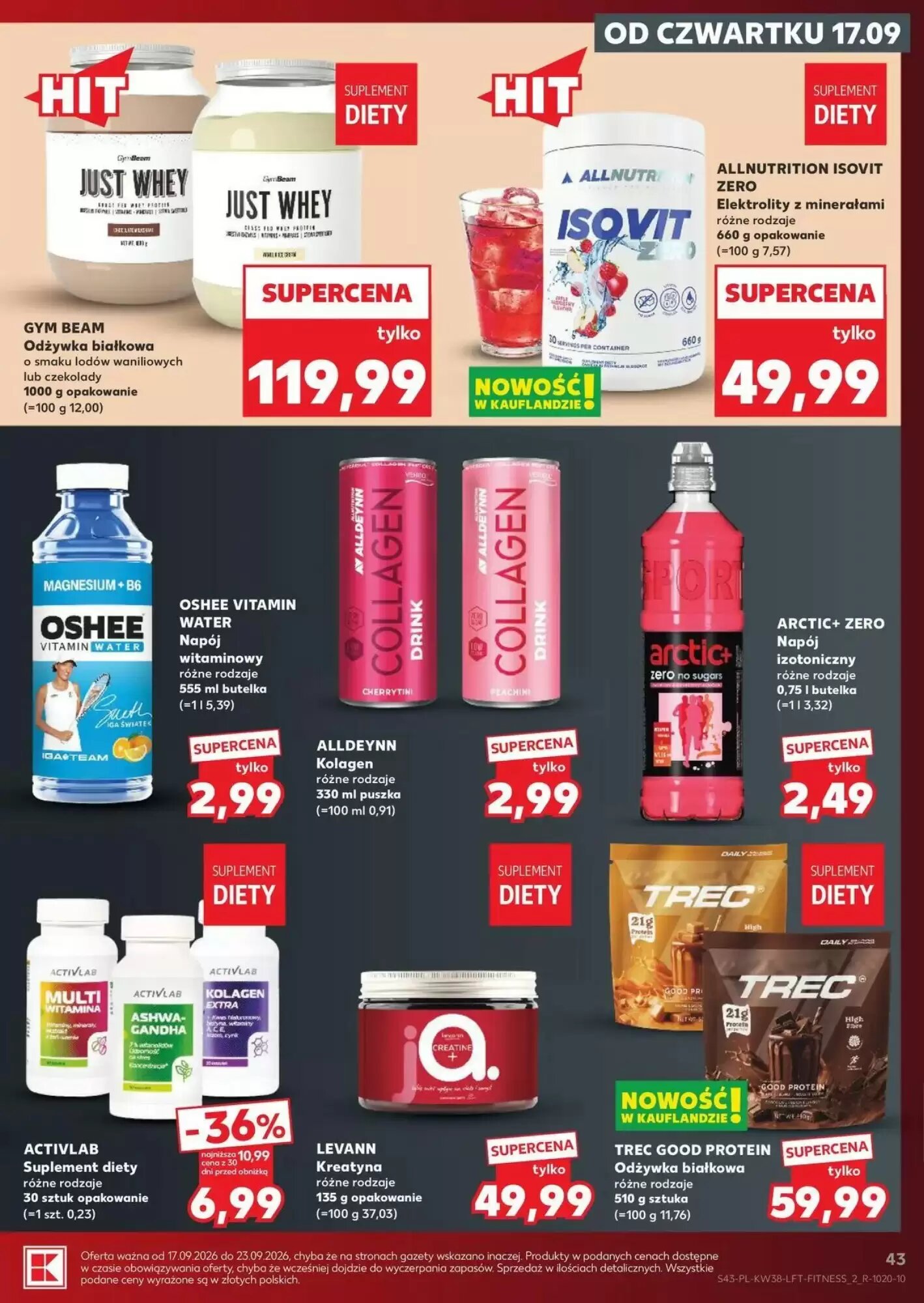 Gazetka promocyjna Kaufland  ważna od 17.09.2026 - Strona 43.