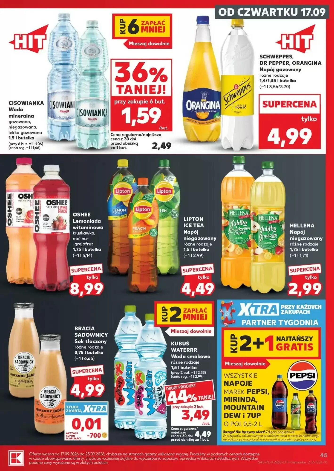 Gazetka promocyjna Kaufland  ważna od 17.09.2026 - Strona 45.