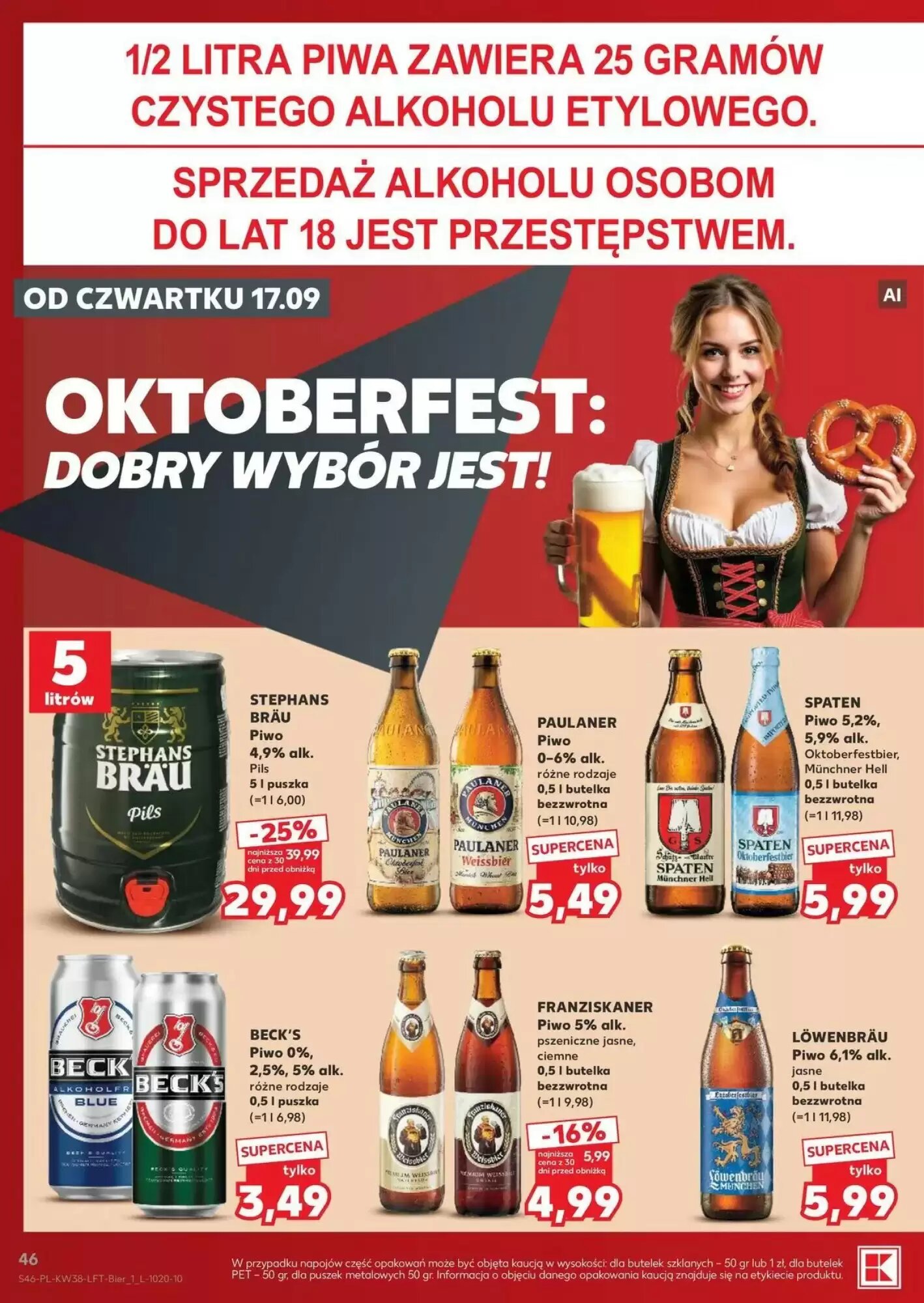 Gazetka promocyjna Kaufland  ważna od 17.09.2026 - Strona 46.