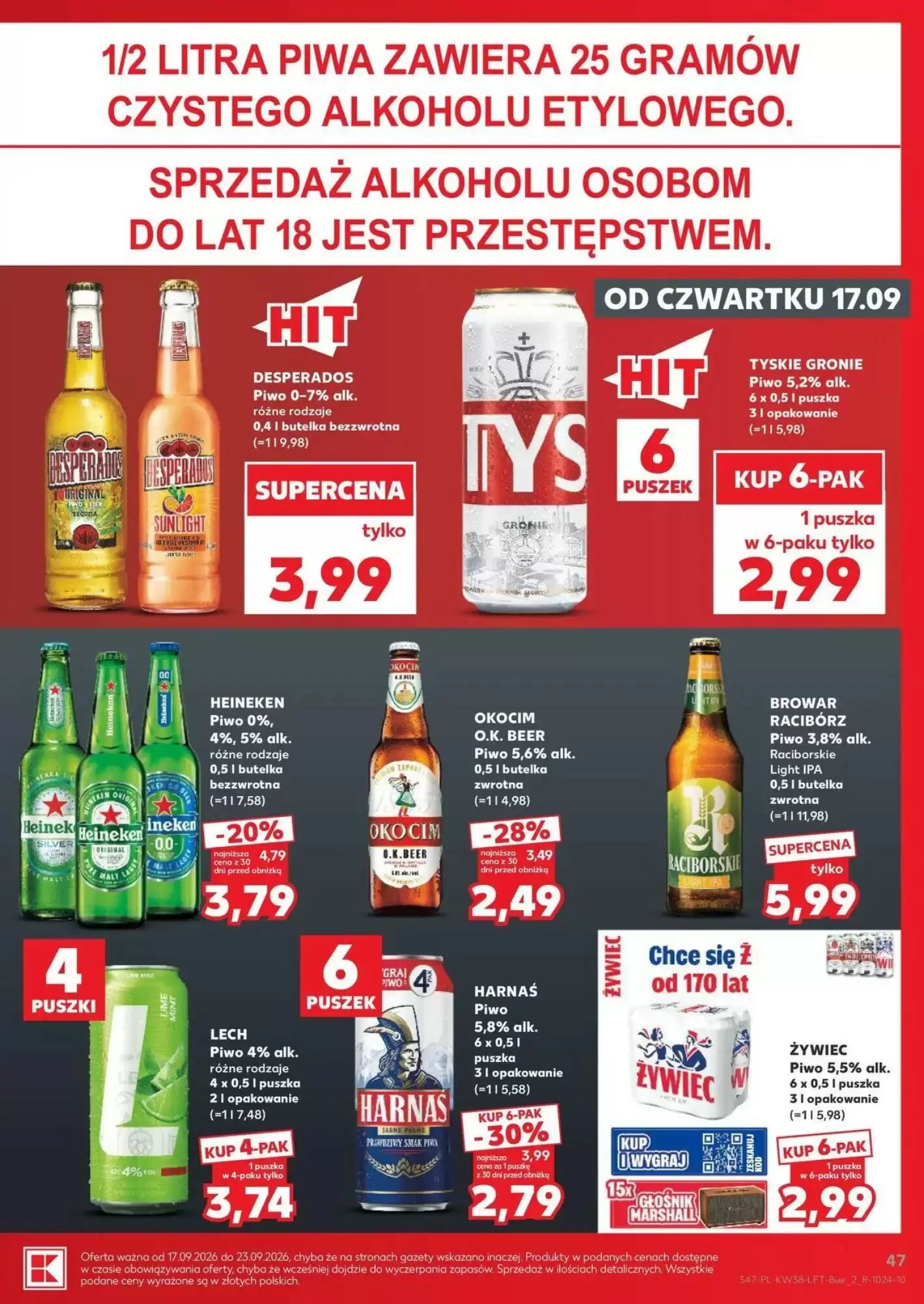 Gazetka promocyjna Kaufland  ważna od 17.09.2026 - Strona 47.